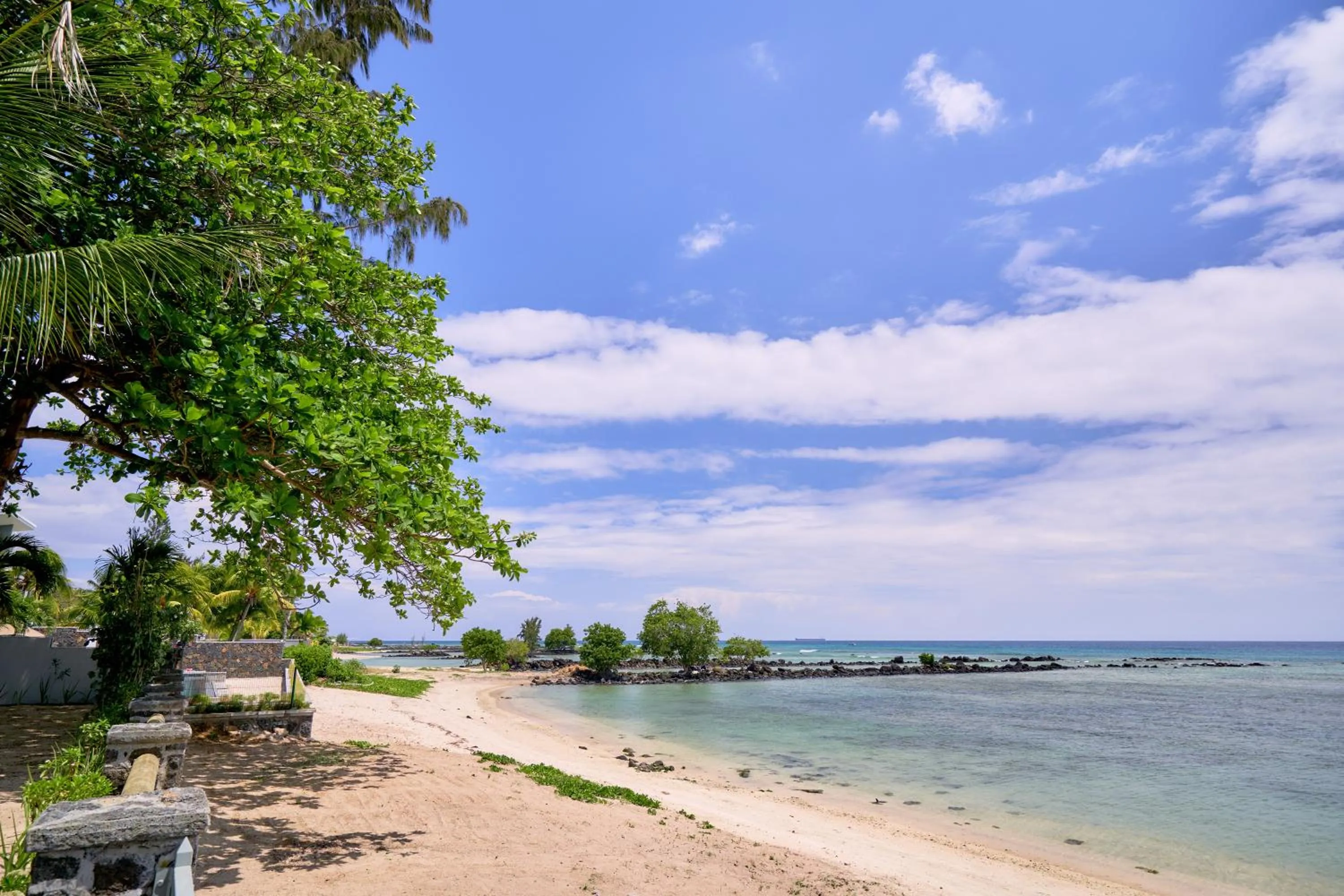 Beach in Les Estivales Beachfront Suites & Penthouses by LOV Mauritius
