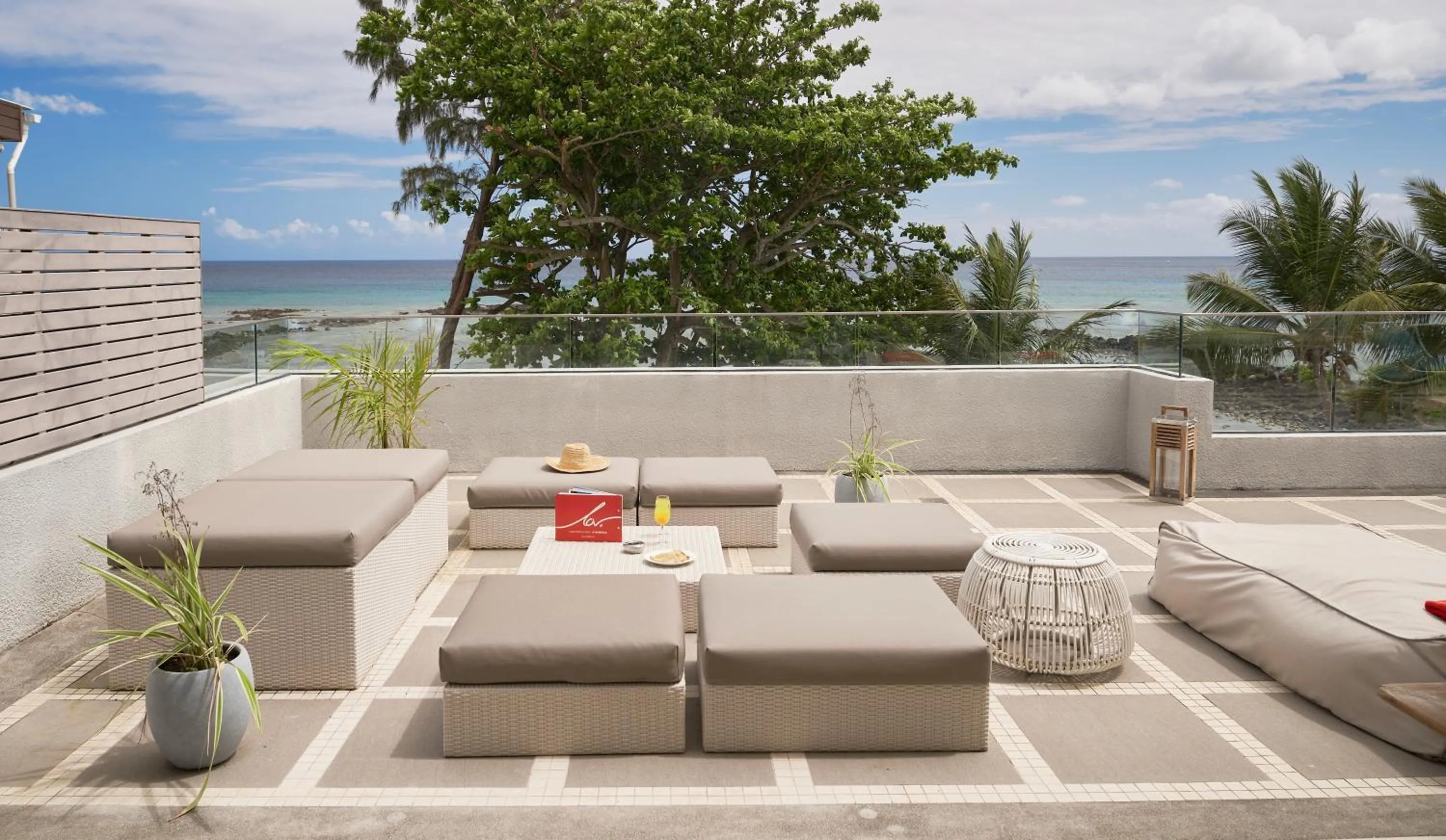 Balcony/Terrace in Les Estivales Beachfront Suites & Penthouses by LOV Mauritius
