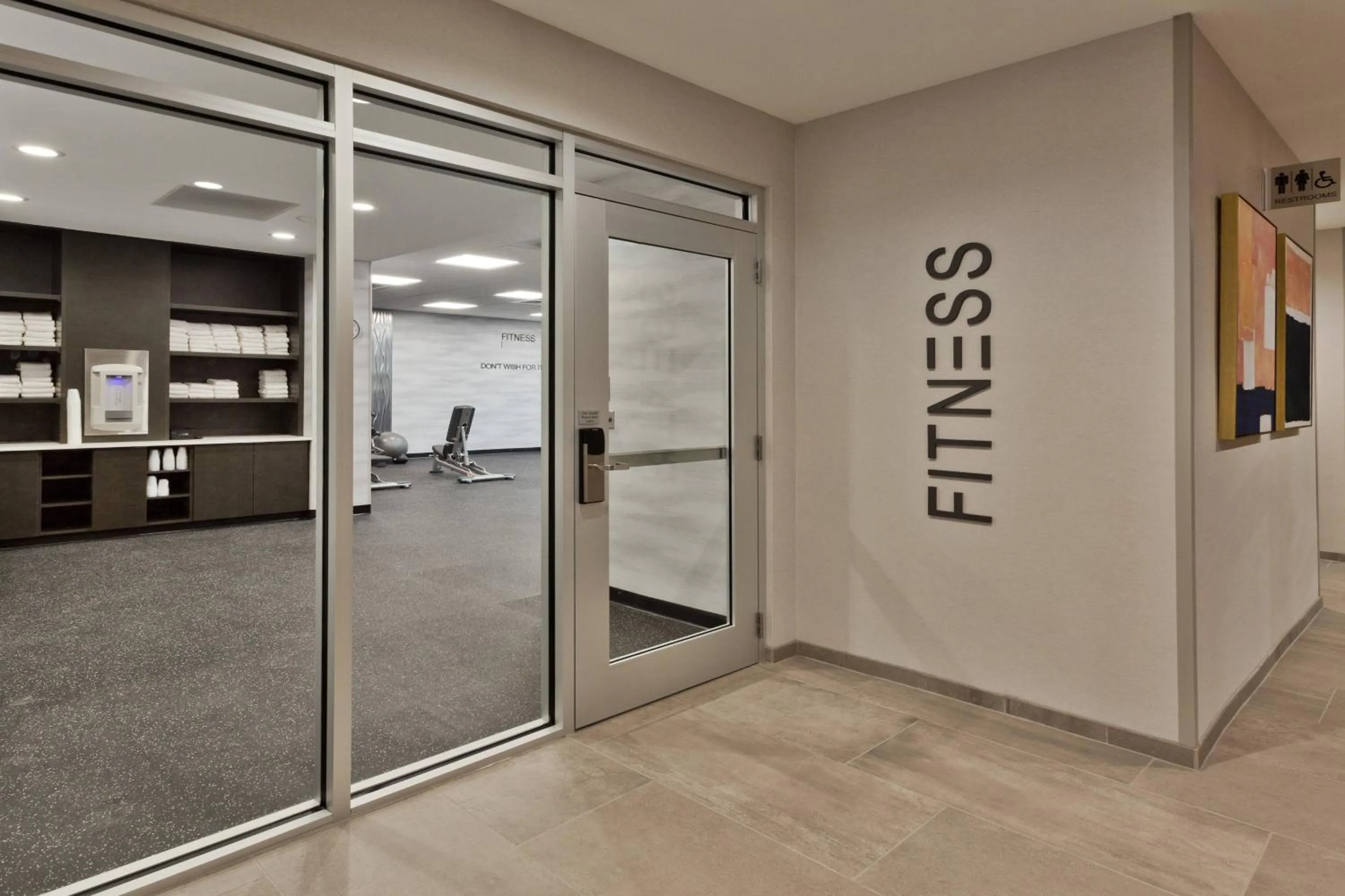 Fitness centre/facilities in Fairfield Inn & Suites by Marriott Birmingham Colonnade