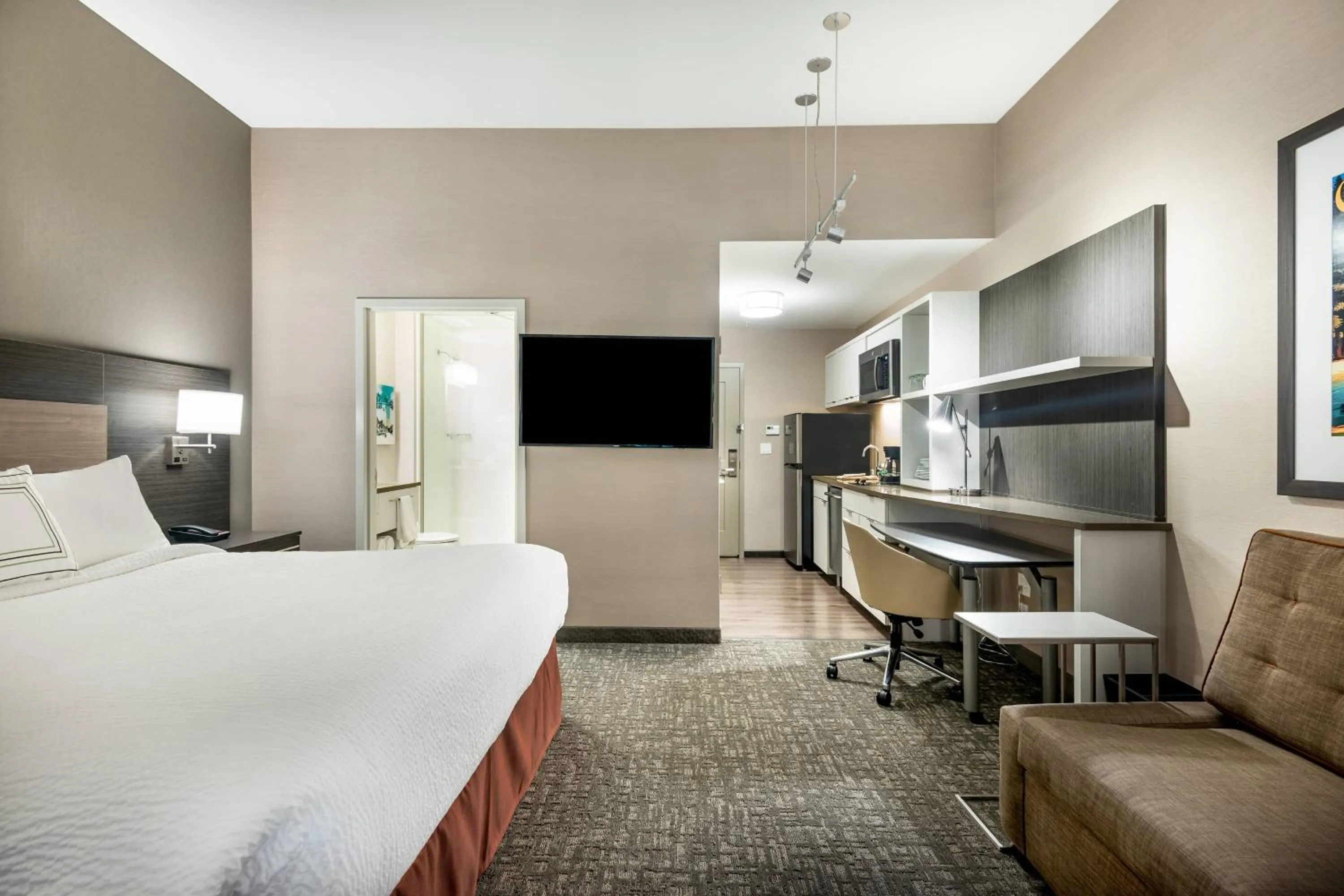 Bedroom, Bed in TownePlace Suites by Marriott Whitefish
