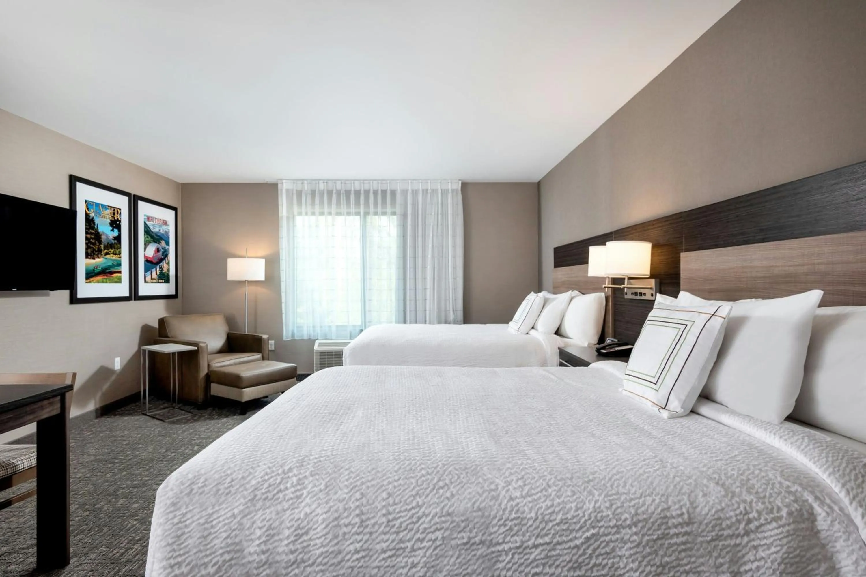 Bedroom, Bed in TownePlace Suites by Marriott Whitefish