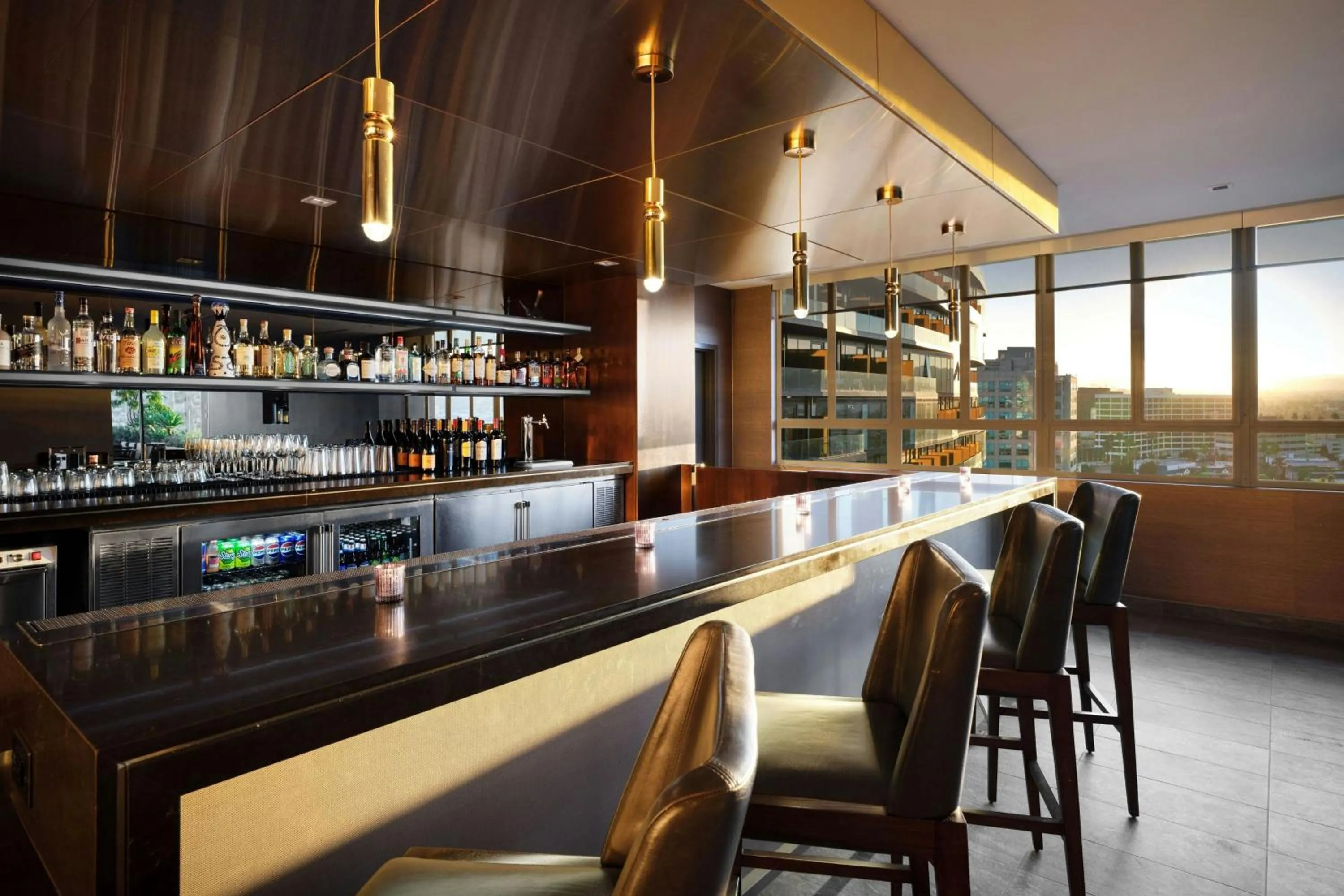 Lounge or bar in AC Hotel by Marriott Beverly Hills