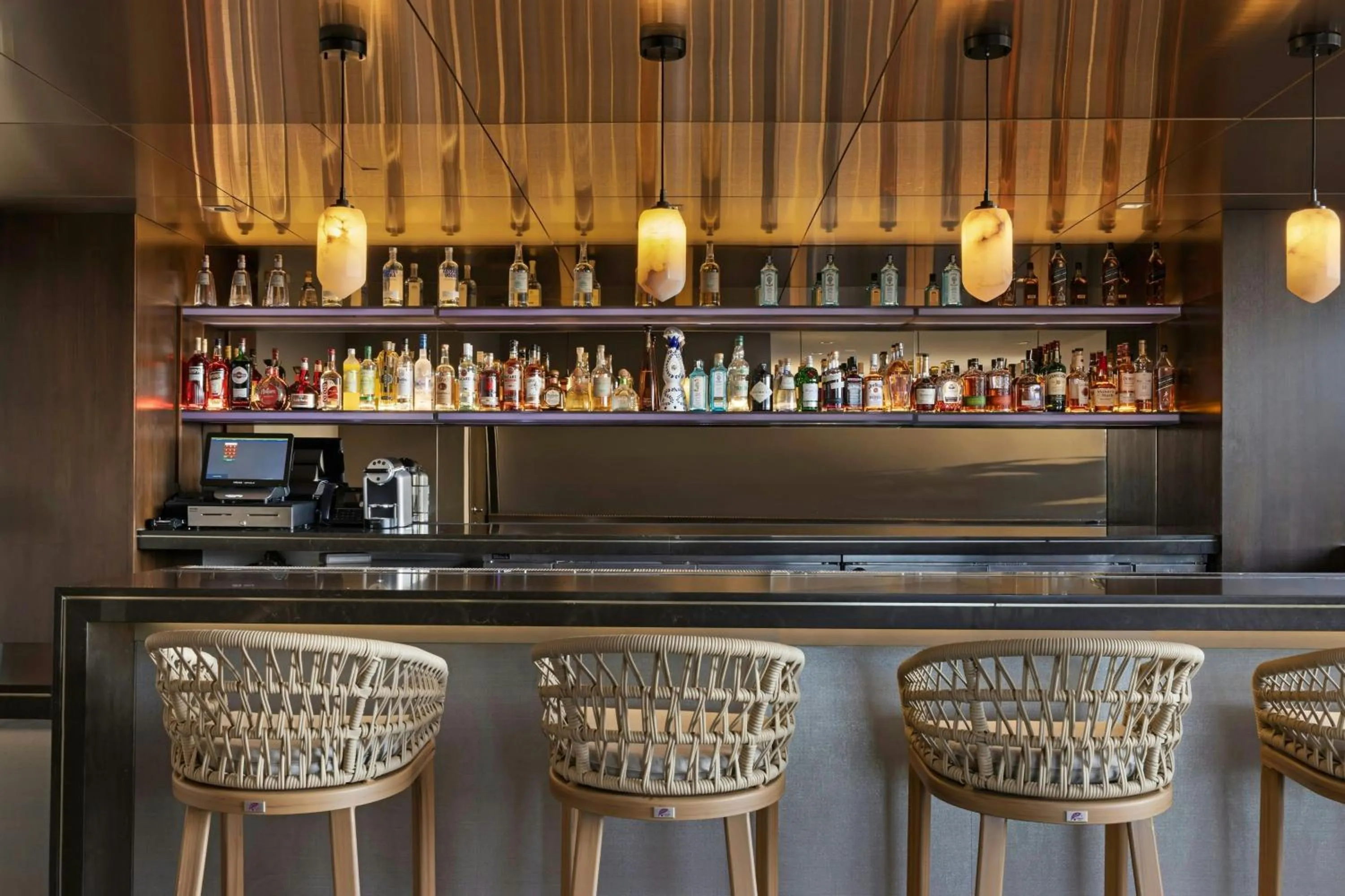 Lounge or bar in AC Hotel by Marriott Beverly Hills