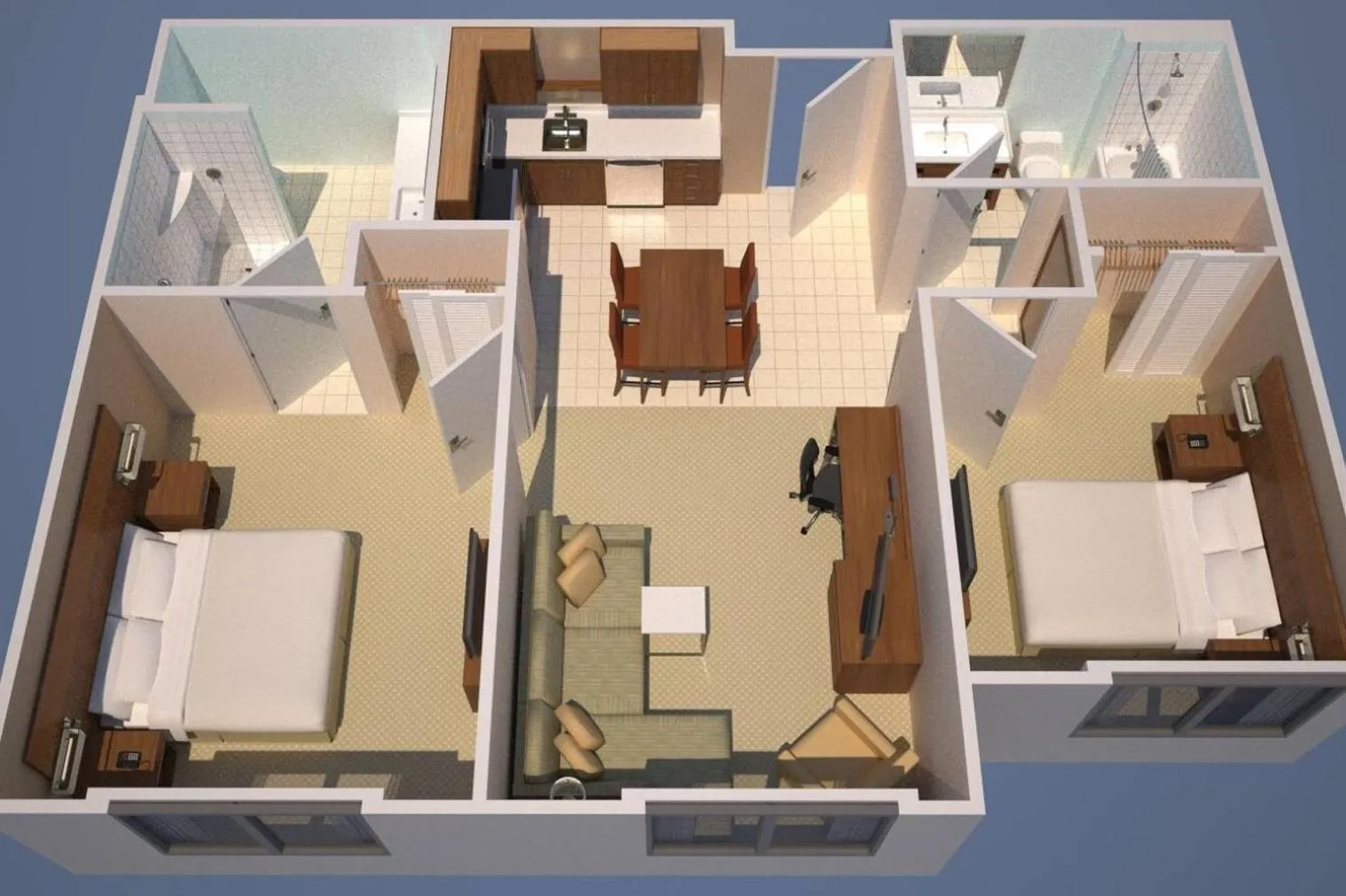 Bedroom in Residence Inn by Marriott Louisville East/Oxmoor