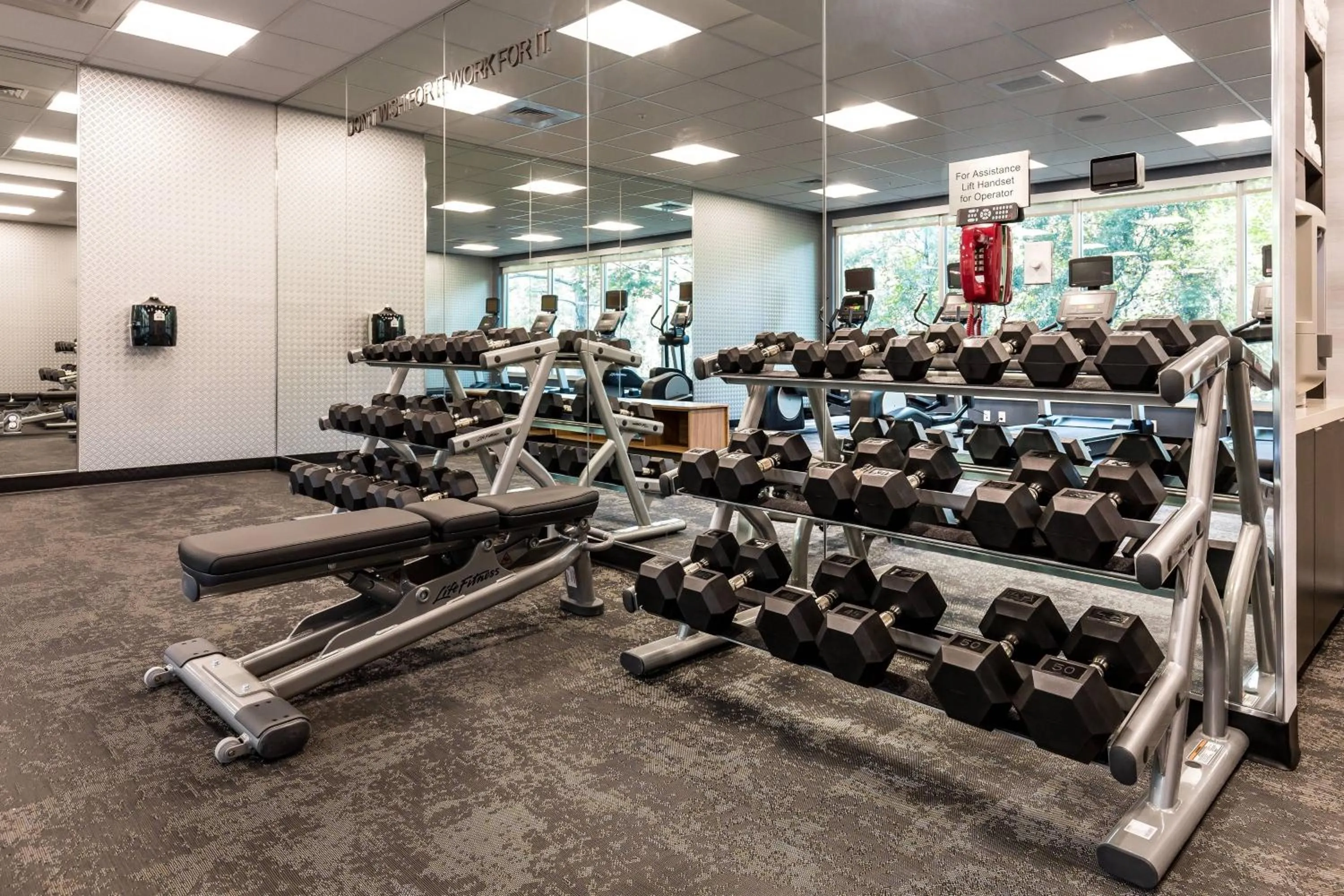Fitness centre/facilities in Fairfield Inn & Suites by Marriott Crestview