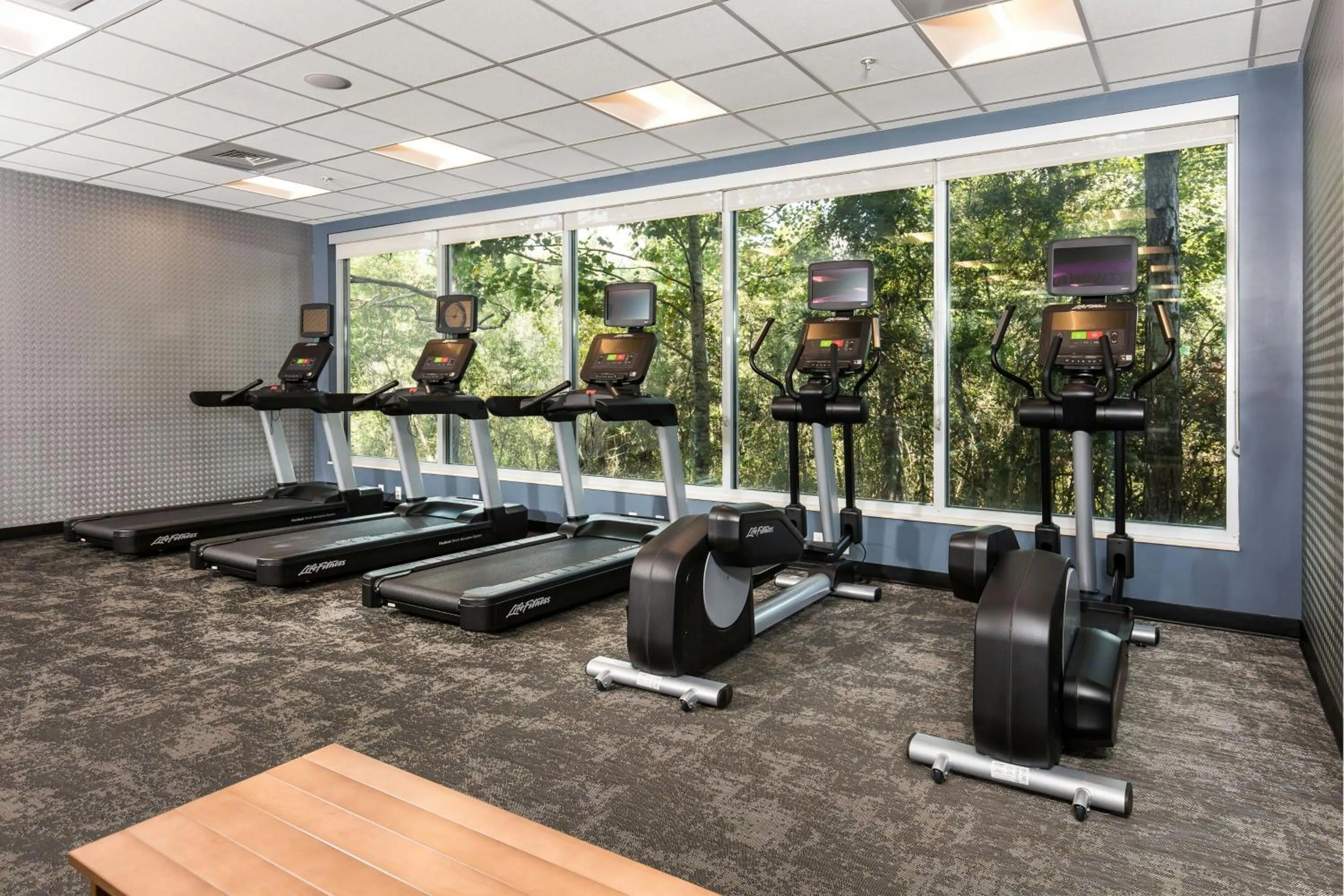 Fitness centre/facilities in Fairfield Inn & Suites by Marriott Crestview