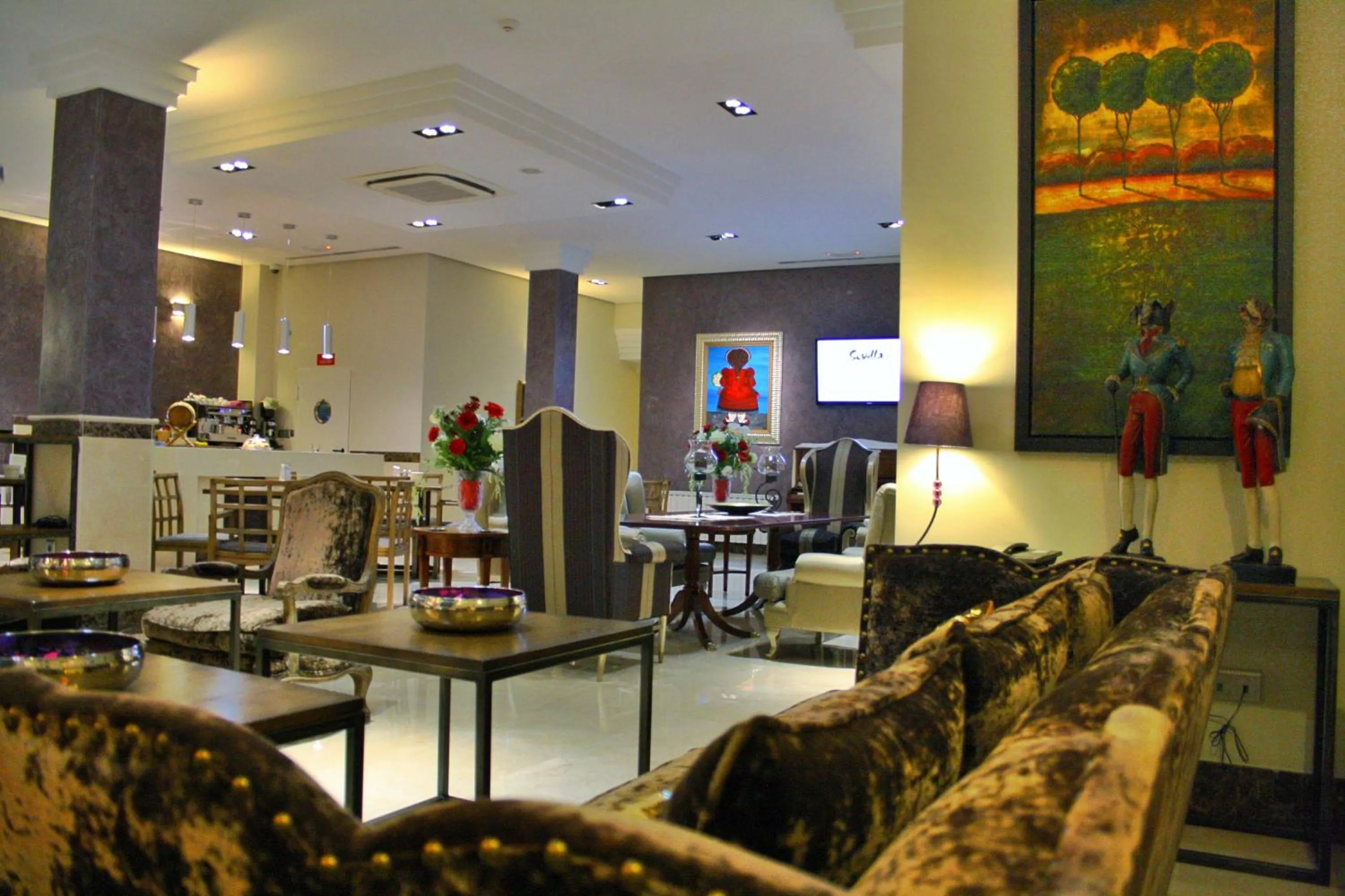 Lounge or bar in Hotel Sevilla