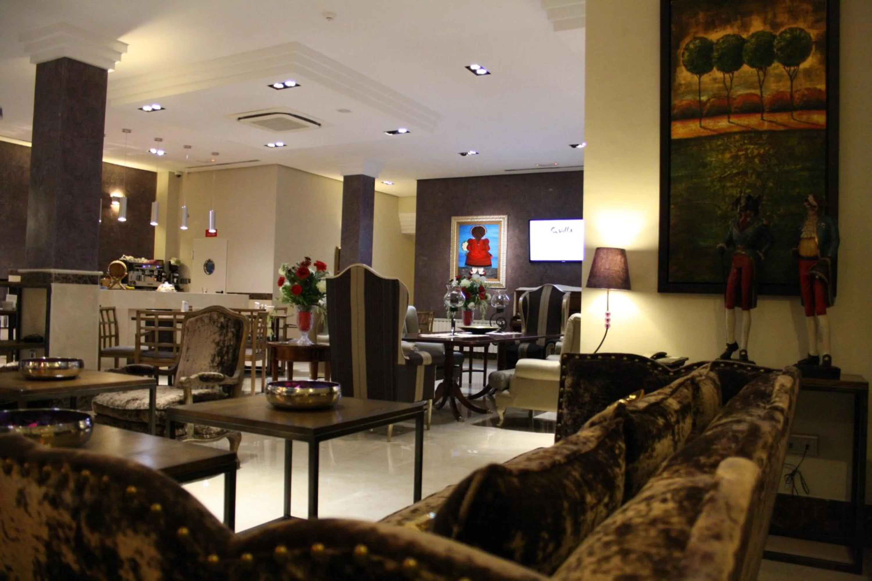 Lounge or bar in Hotel Sevilla