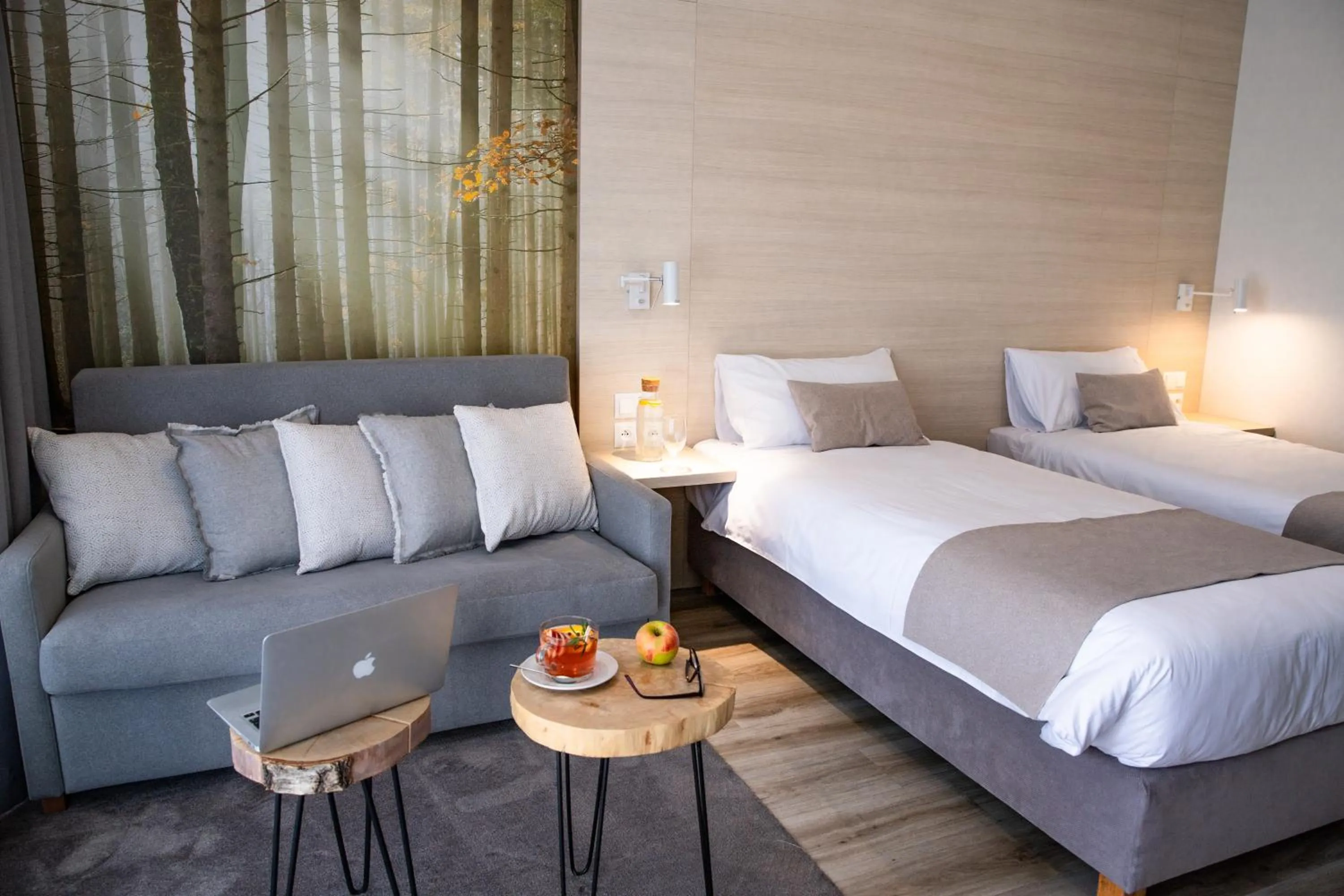 Bed in Notera Hotel SPA