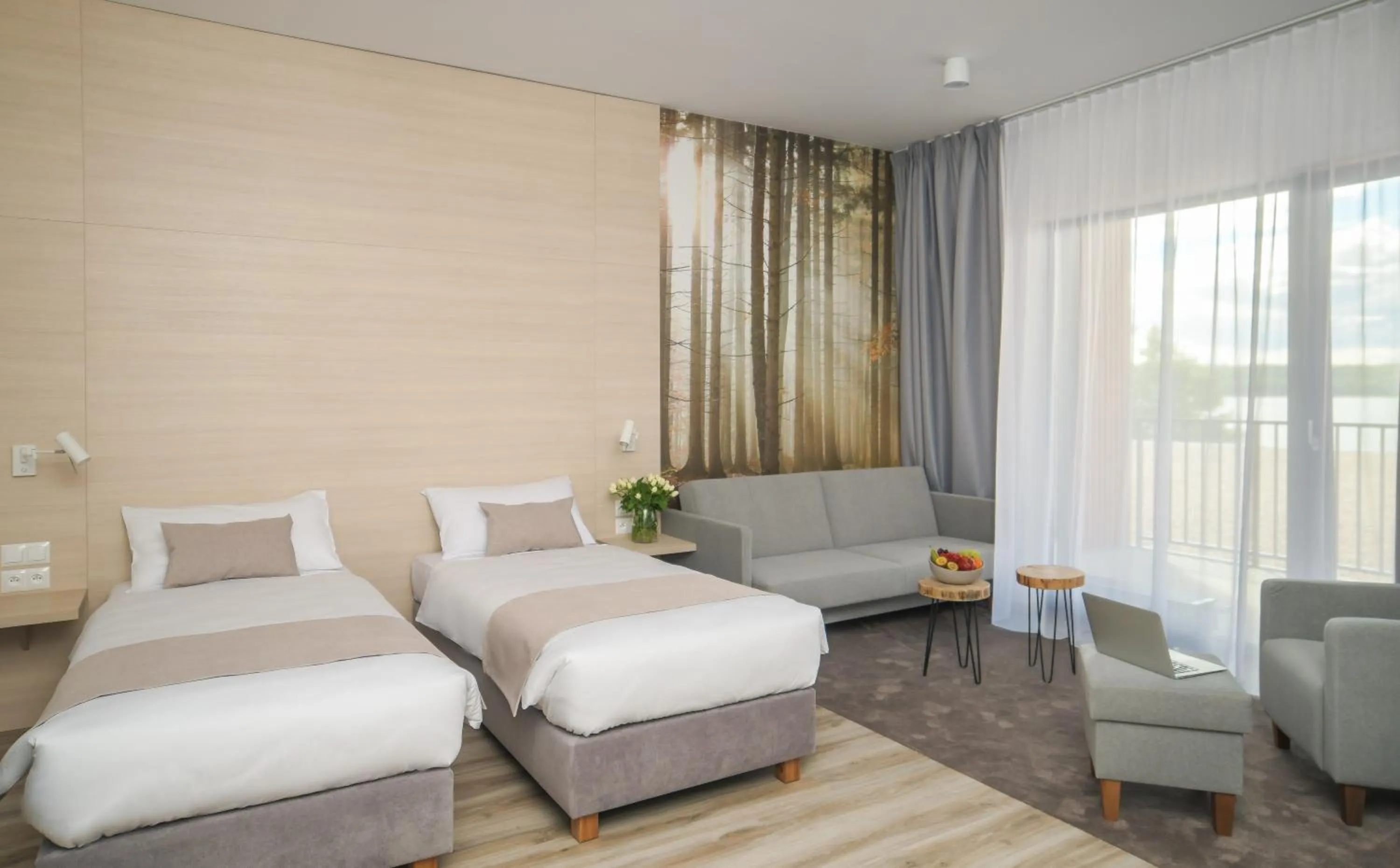 Bed in Notera Hotel SPA