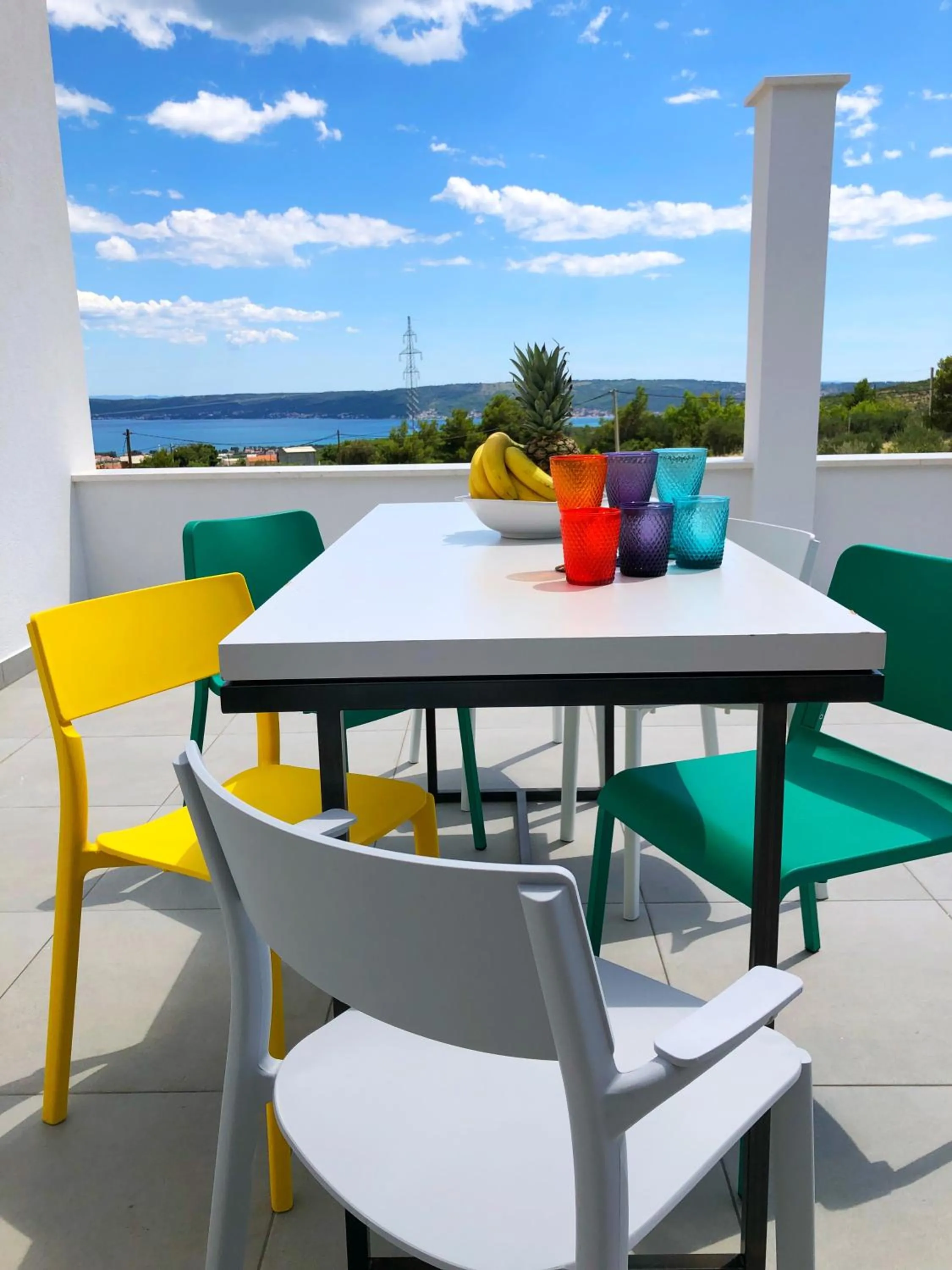 Balcony/Terrace in Villa Mila Kastela