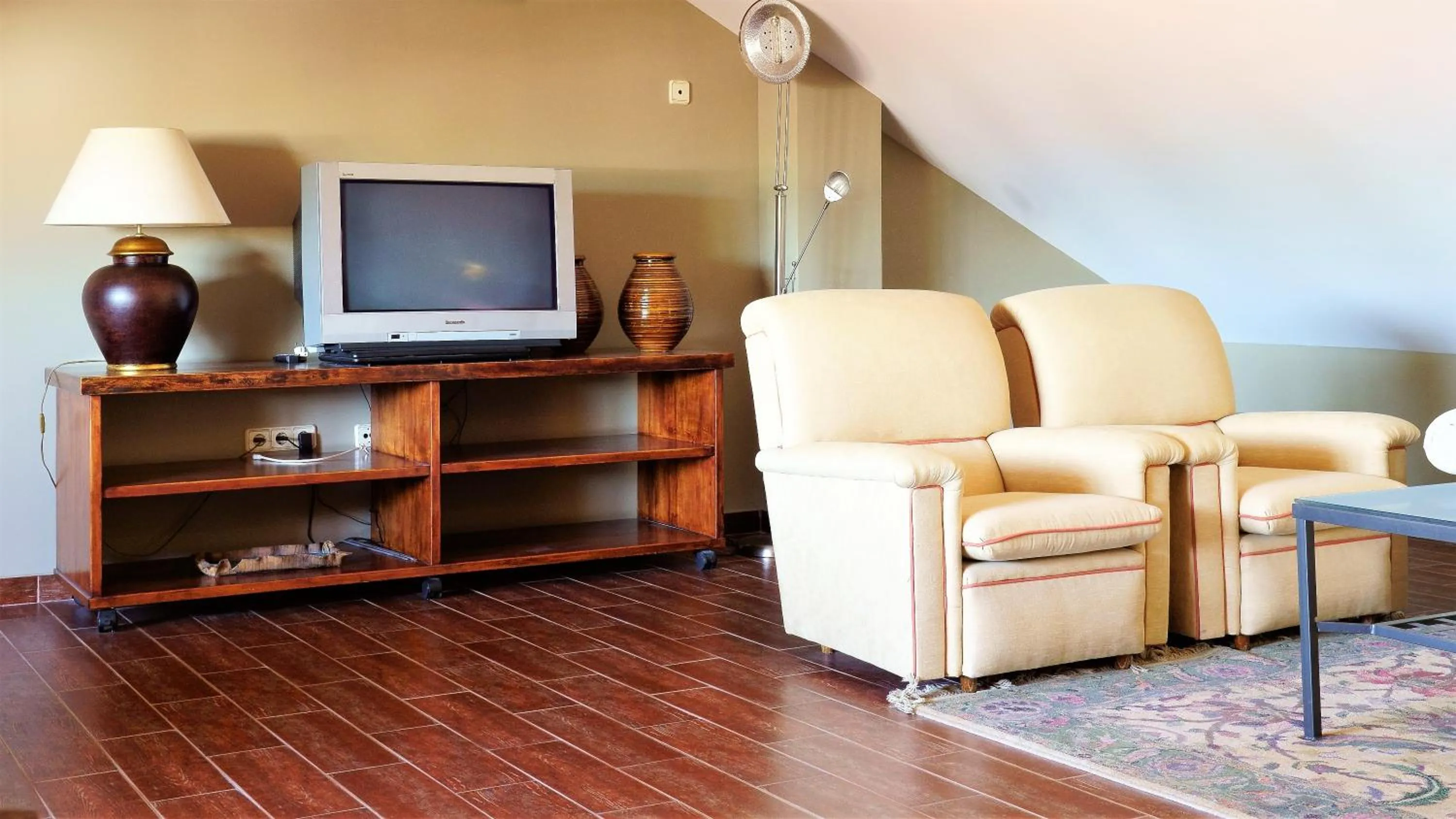 Communal lounge/ TV room in Hotel Vivar