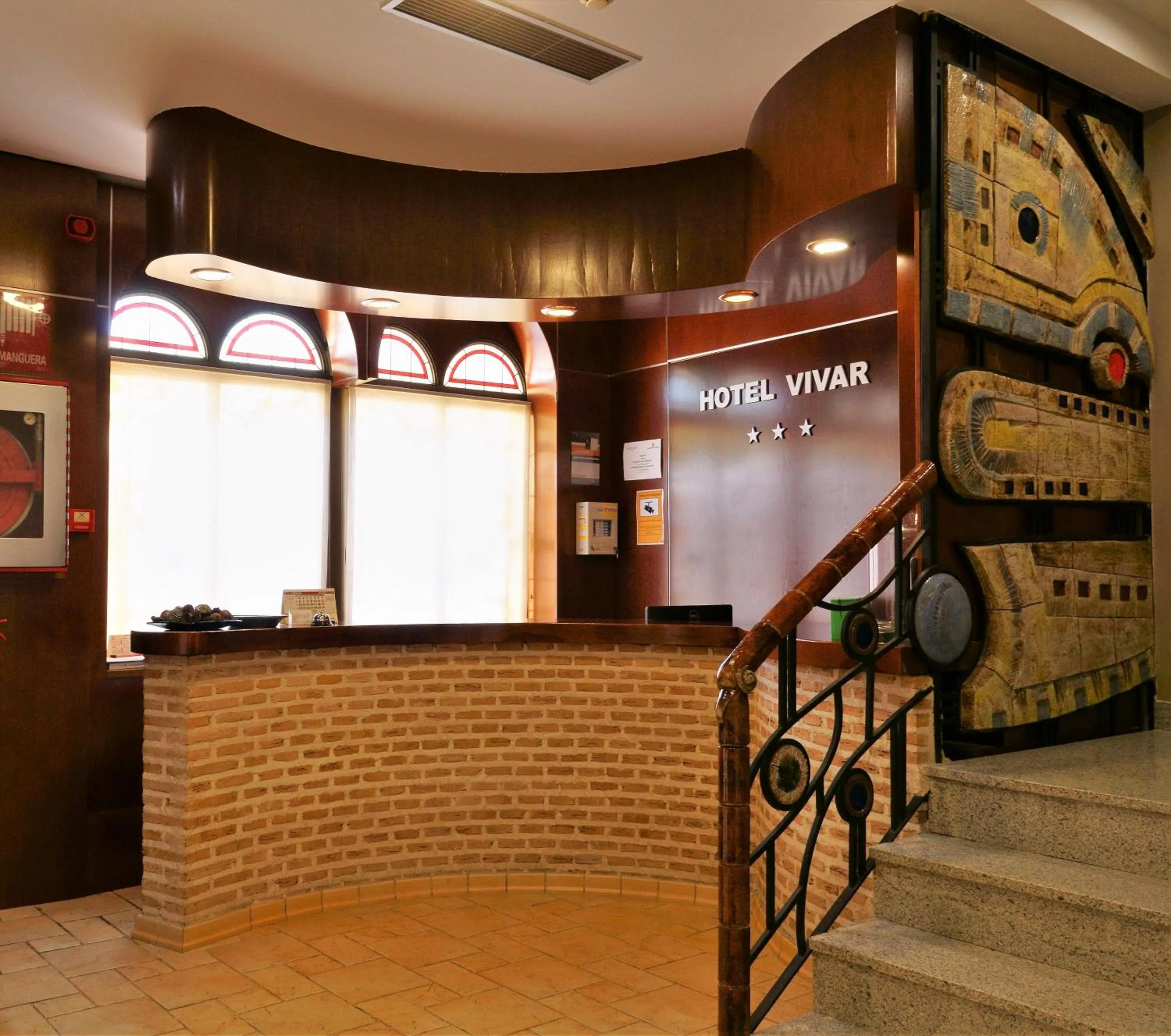 Lobby or reception in Hotel Vivar