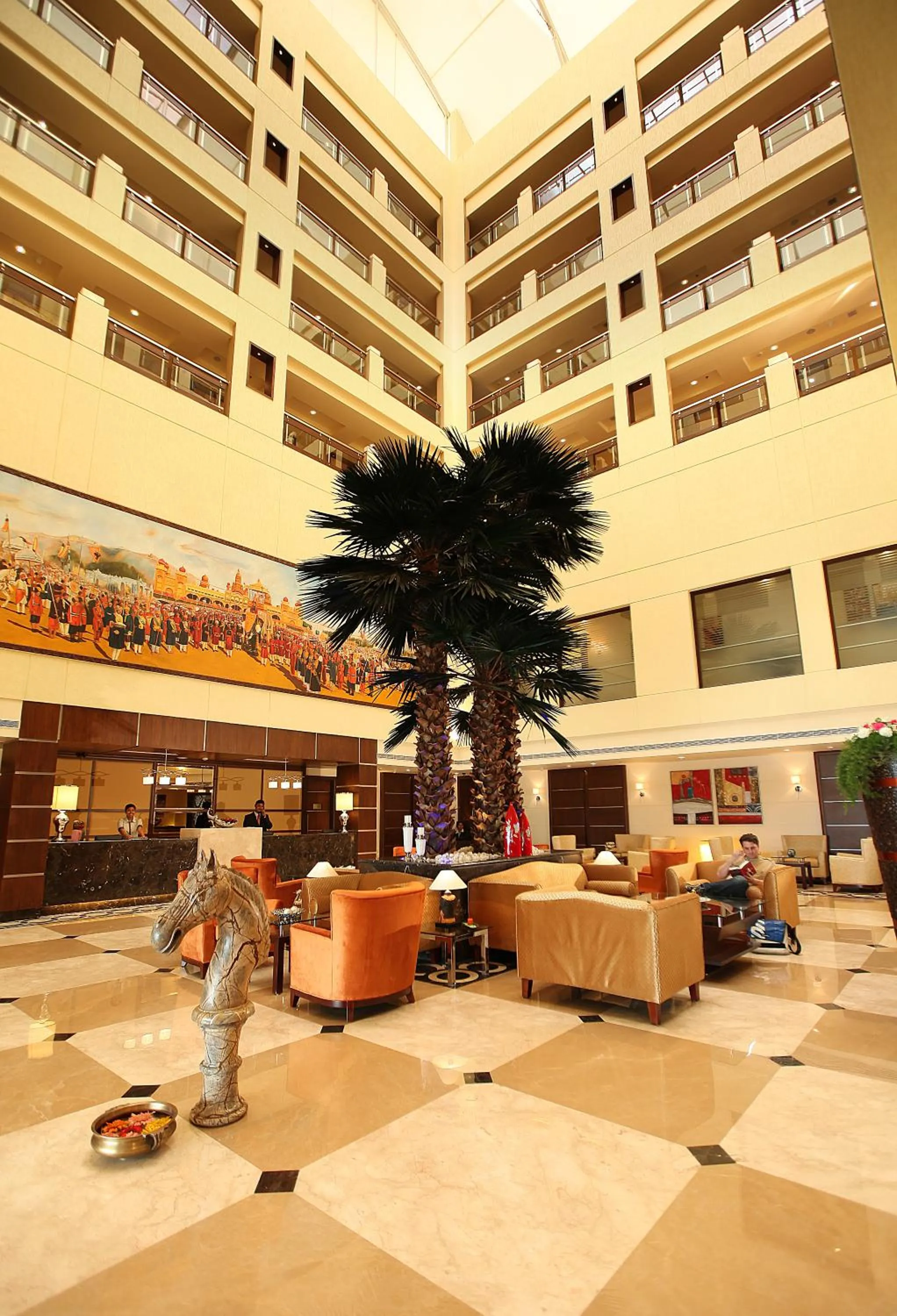 Lobby or reception in La Classic- Attibele, Hosur