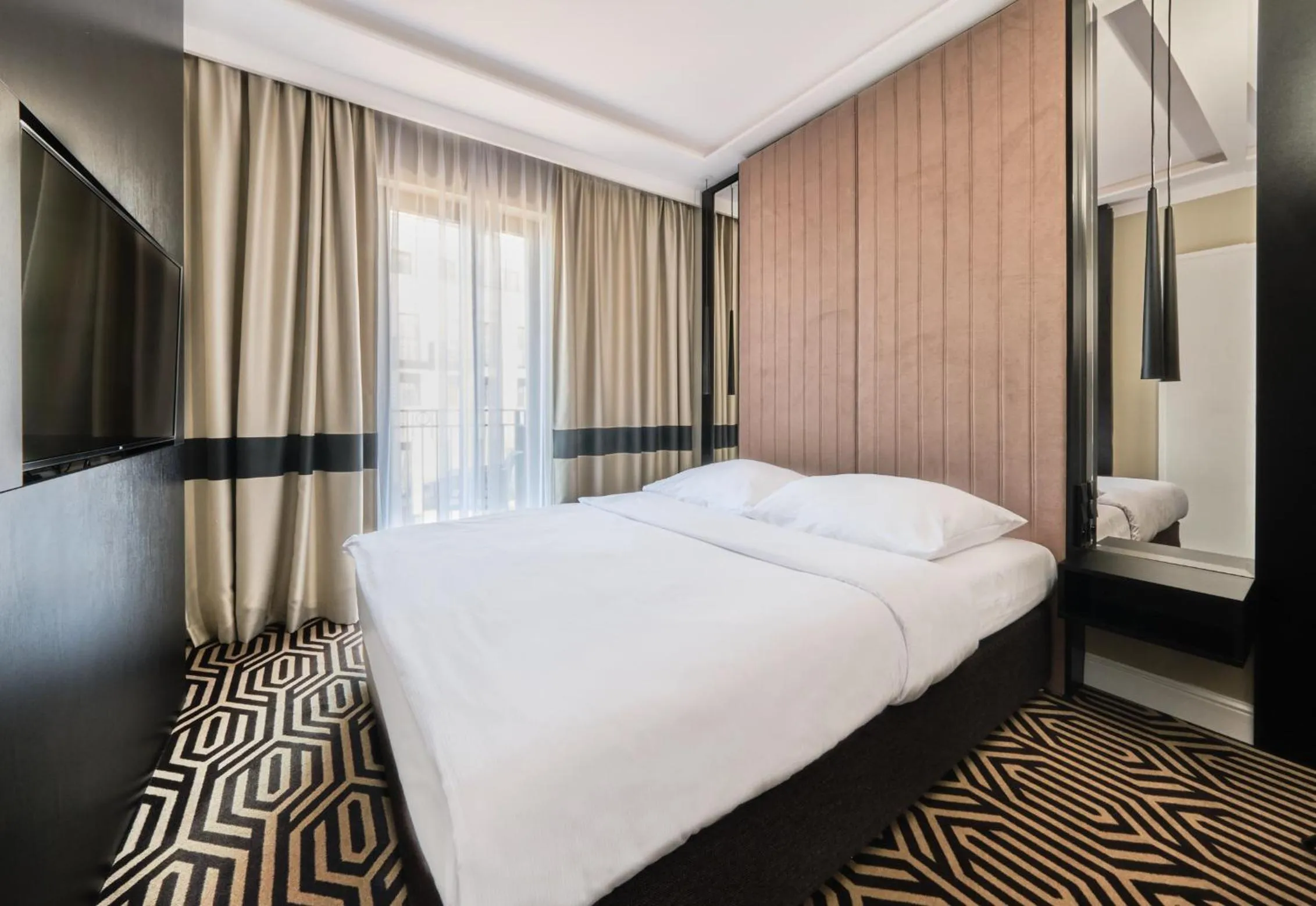 Bed in Baltic Park Fort by Zdrojowa