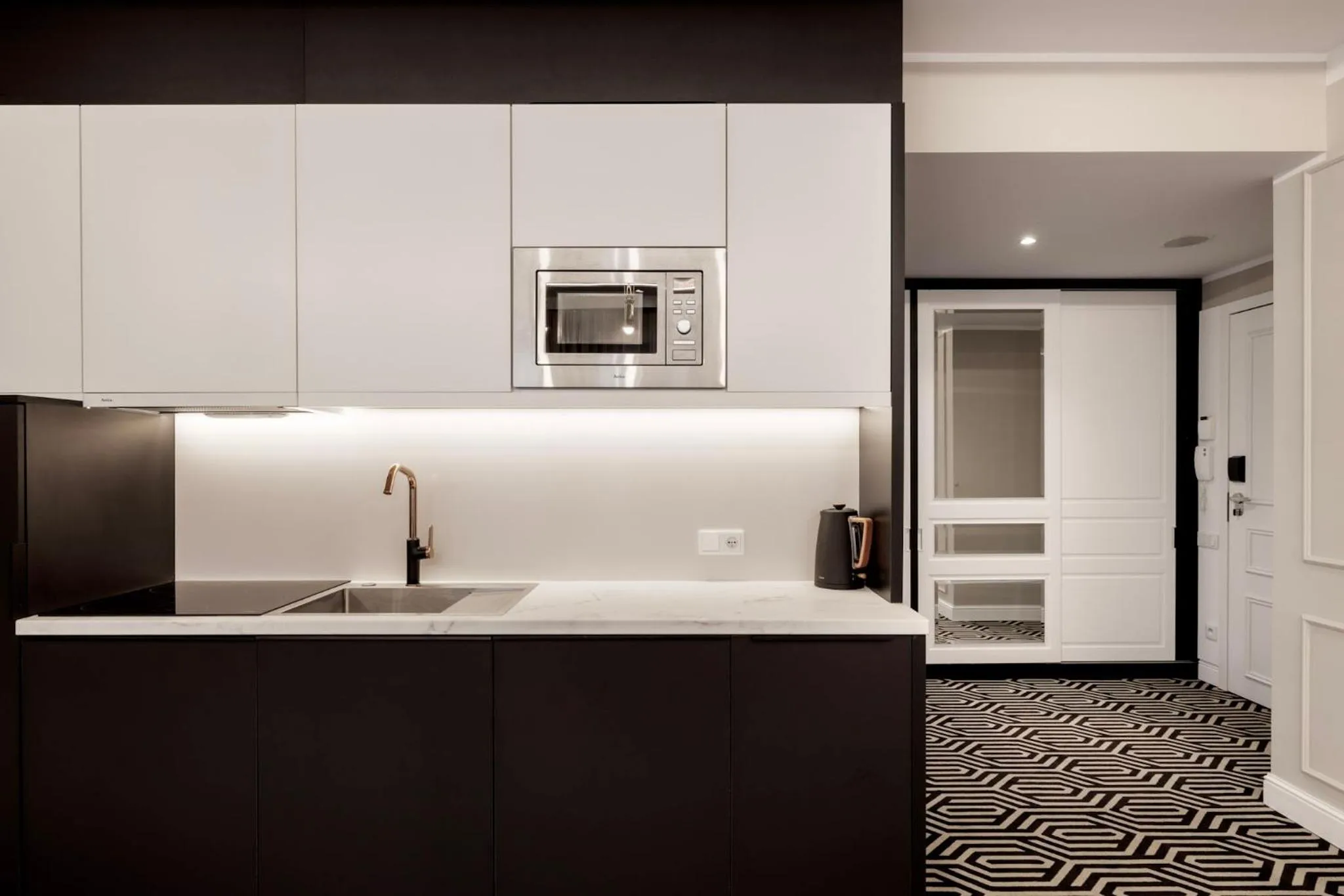 Kitchen or kitchenette in Baltic Park Fort by Zdrojowa