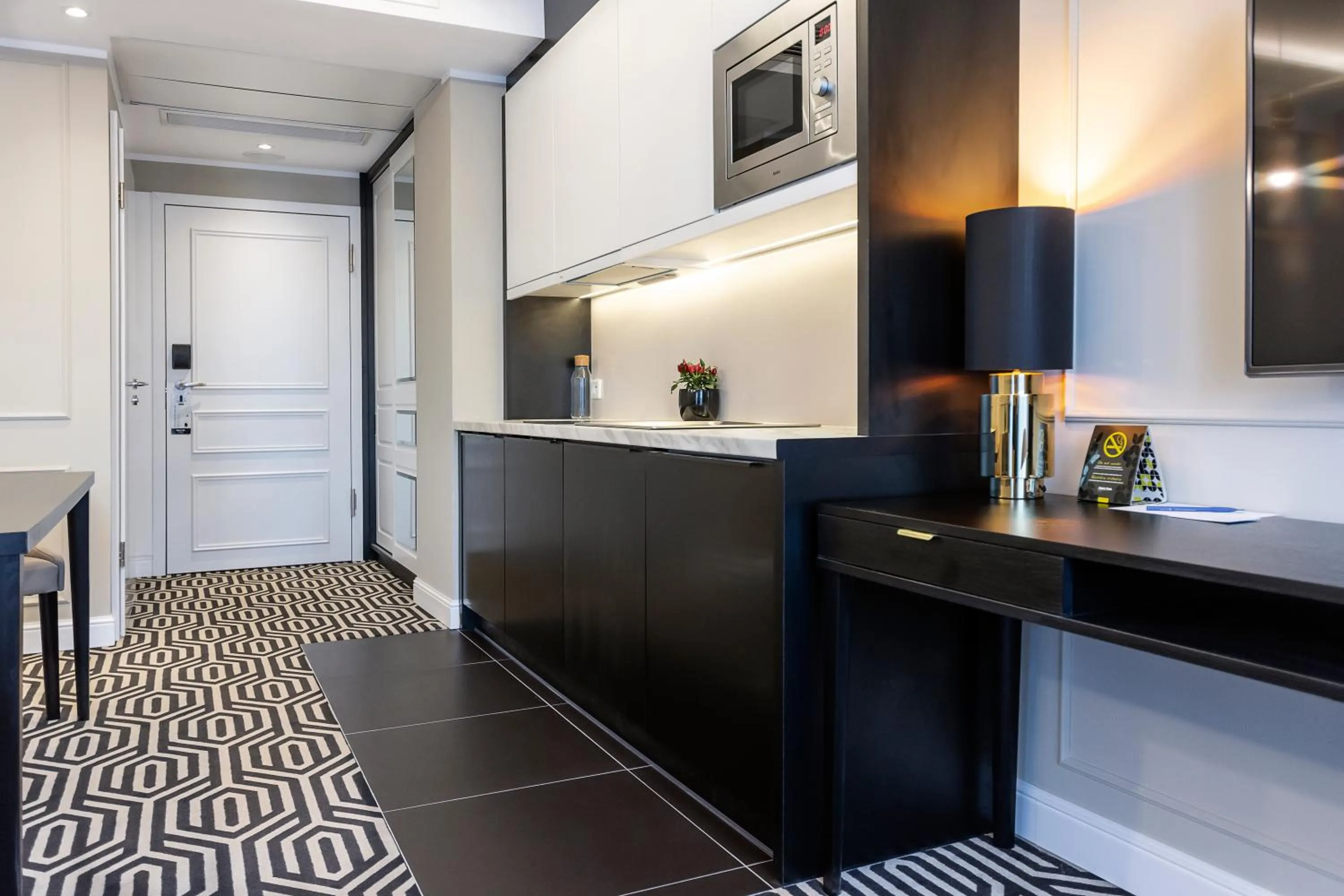 Dining area in Baltic Park Fort by Zdrojowa