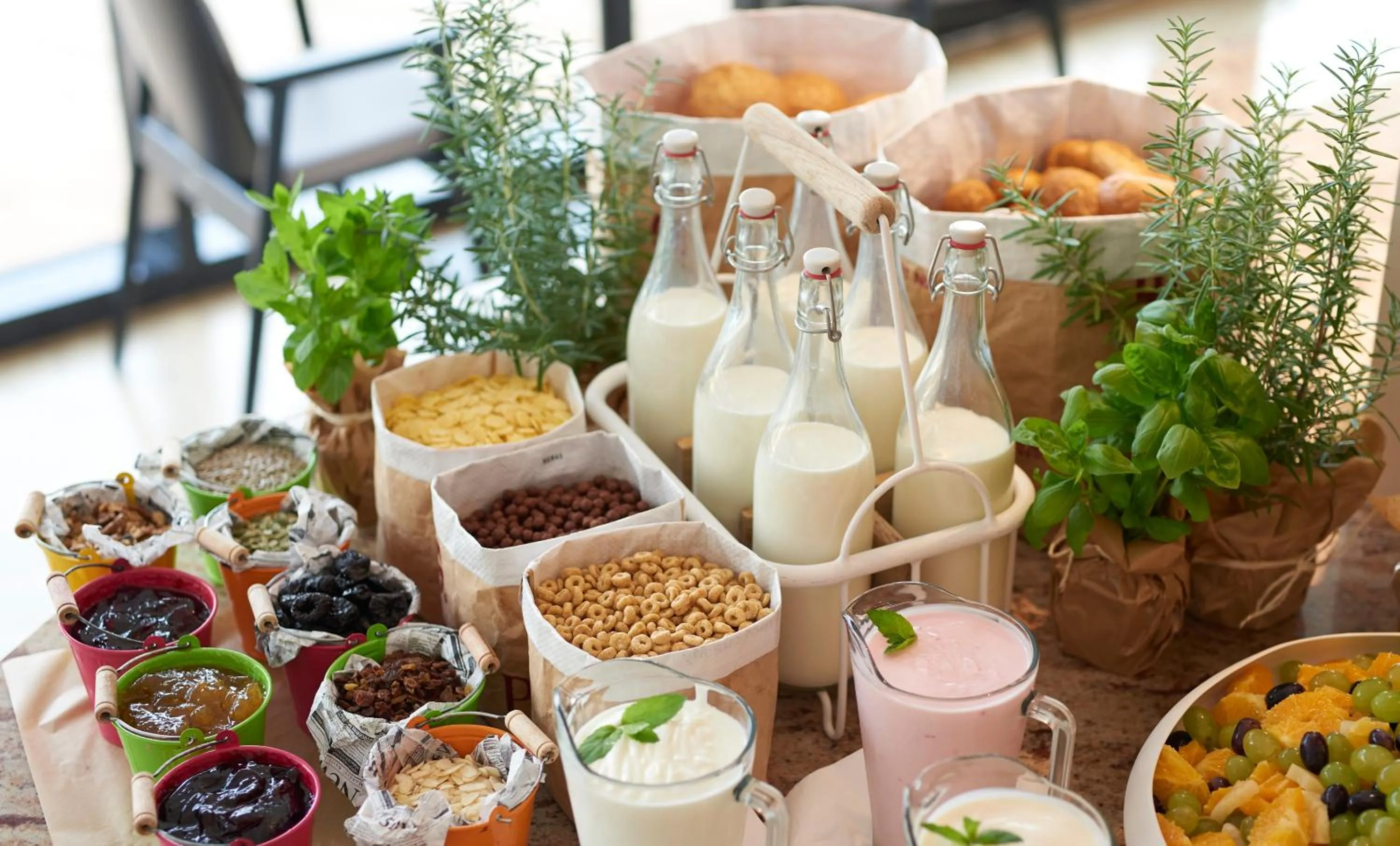 Breakfast in Baltic Park Fort by Zdrojowa