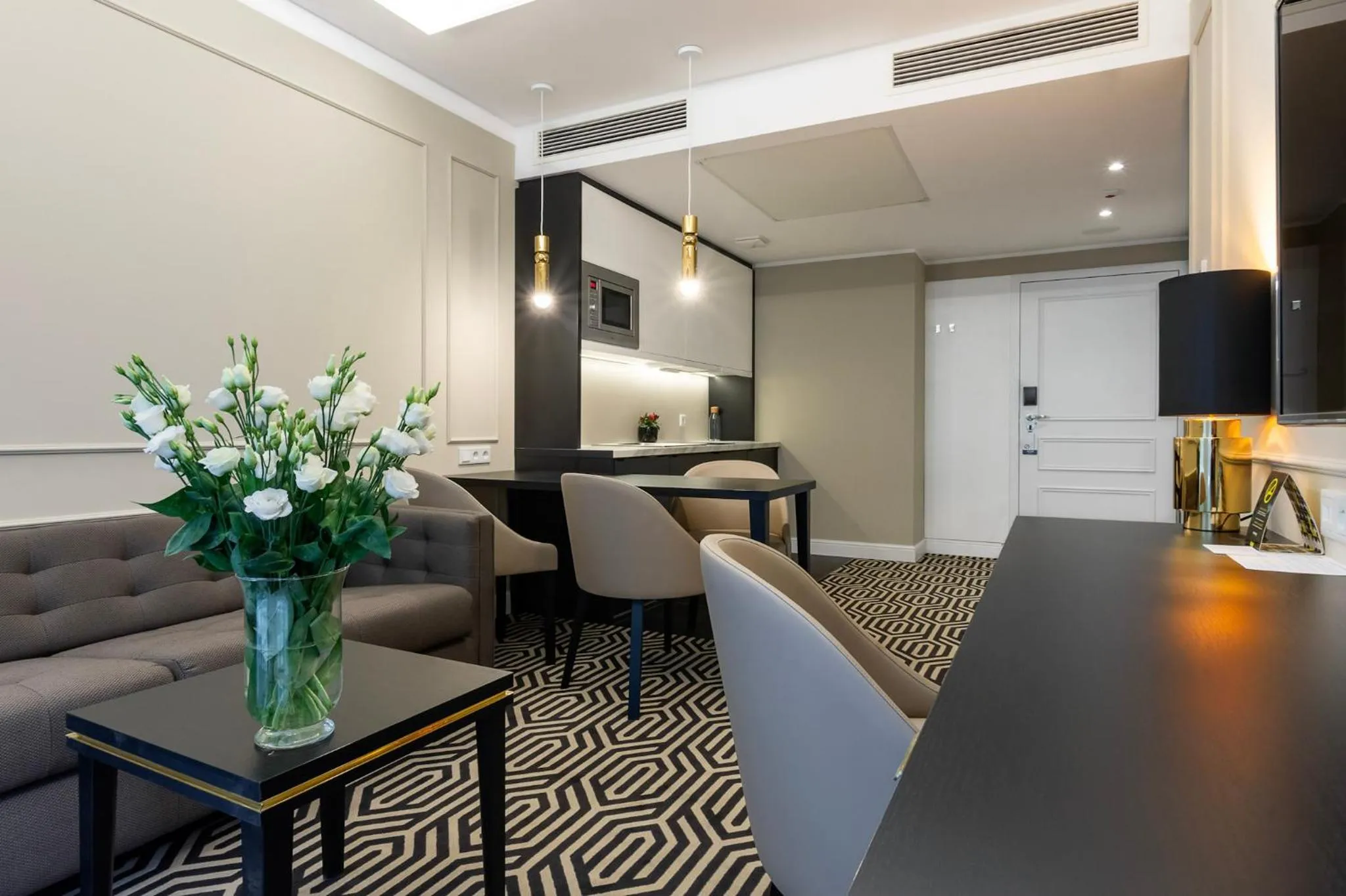 Kitchen or kitchenette in Baltic Park Fort by Zdrojowa