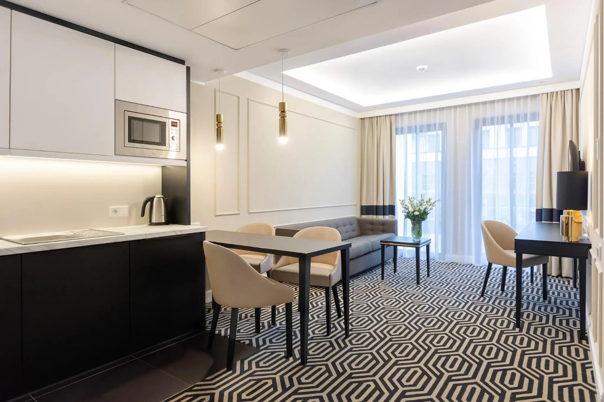 Kitchen or kitchenette in Baltic Park Fort by Zdrojowa