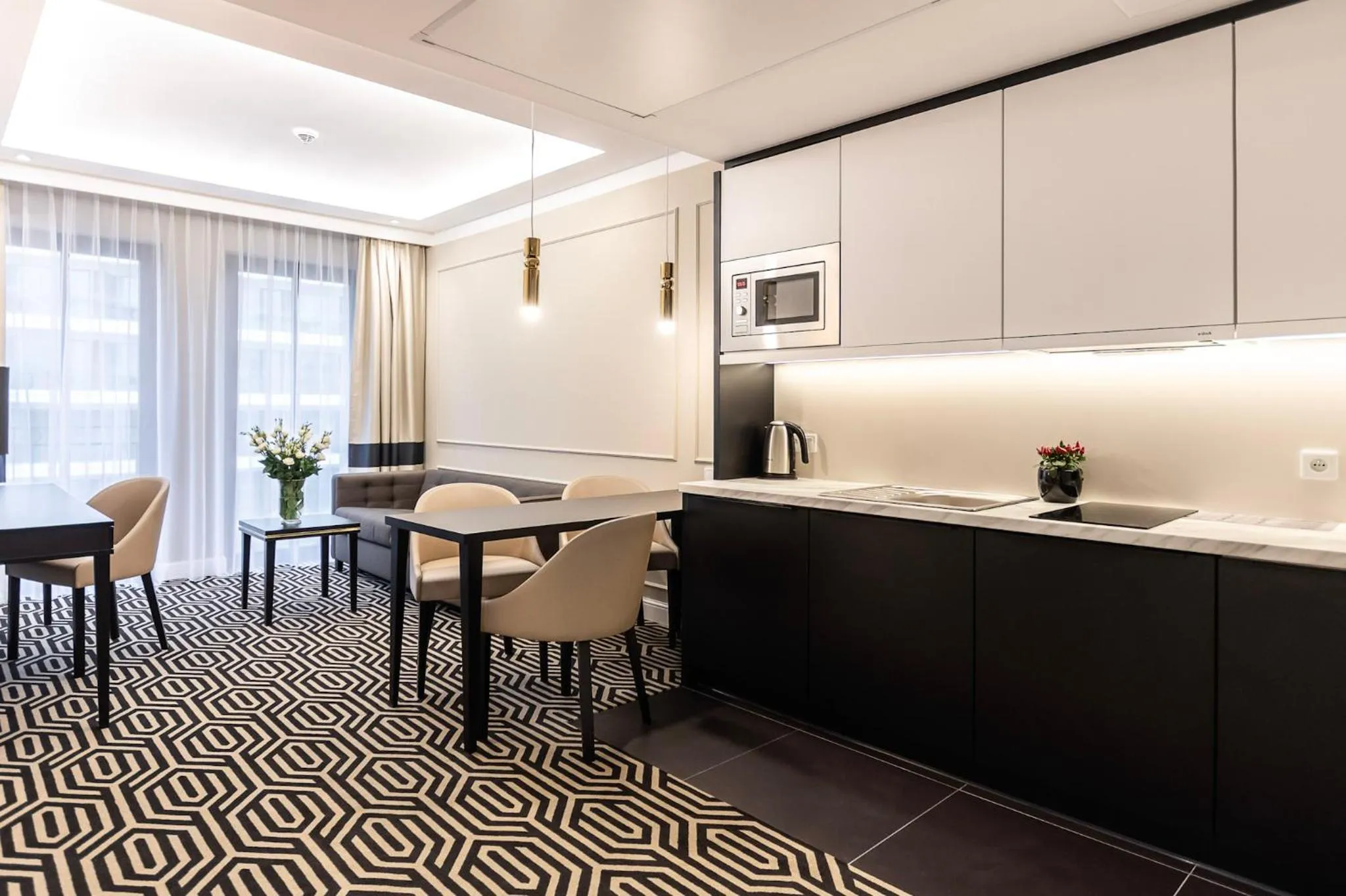 Kitchen or kitchenette in Baltic Park Fort by Zdrojowa