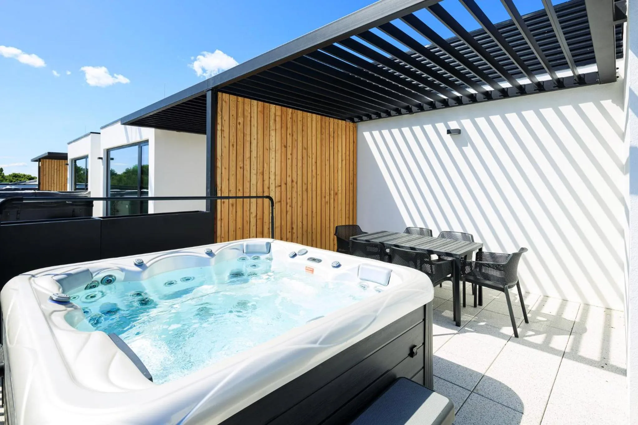 Hot Tub in Baltic Park Fort by Zdrojowa