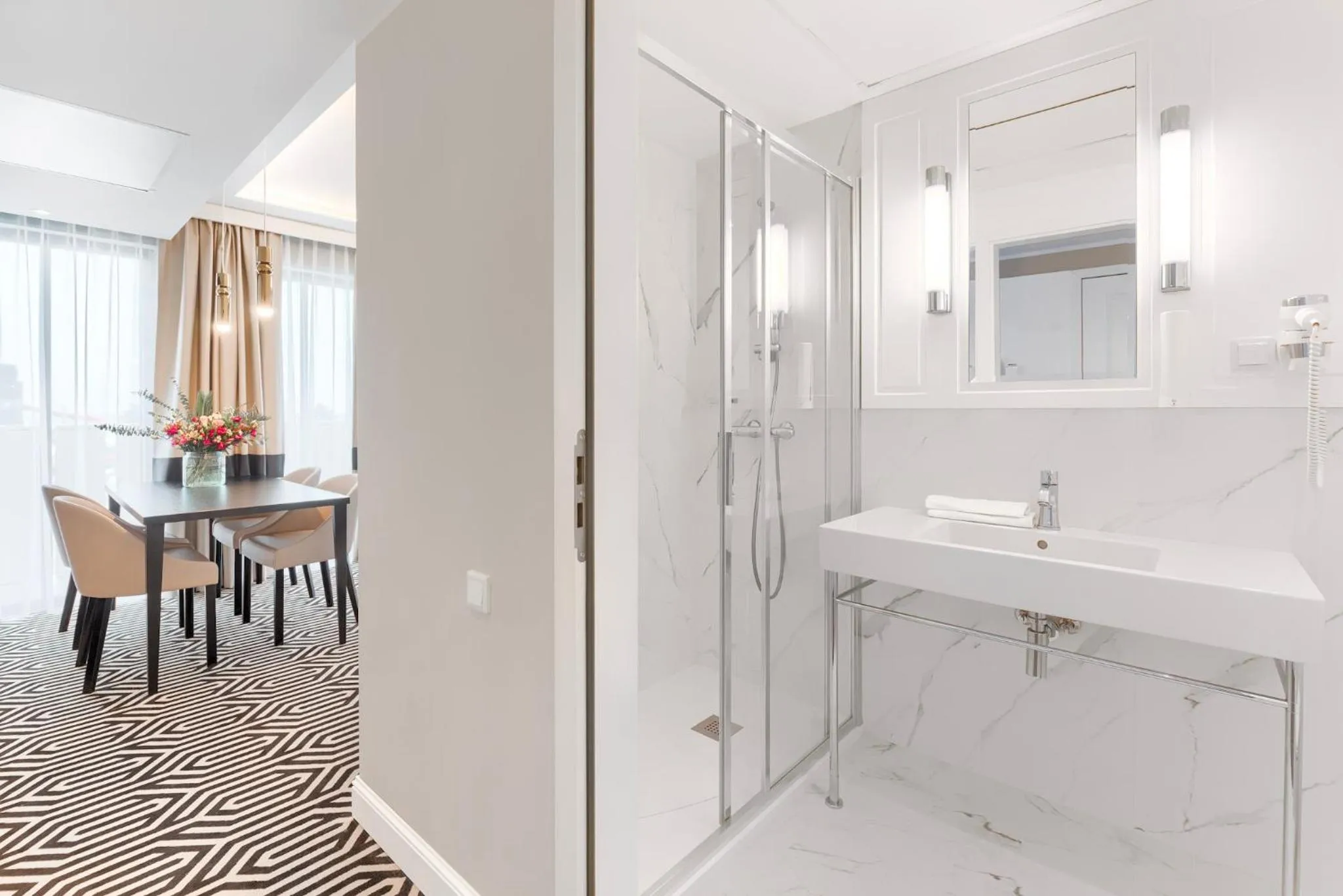 Bathroom in Baltic Park Fort by Zdrojowa