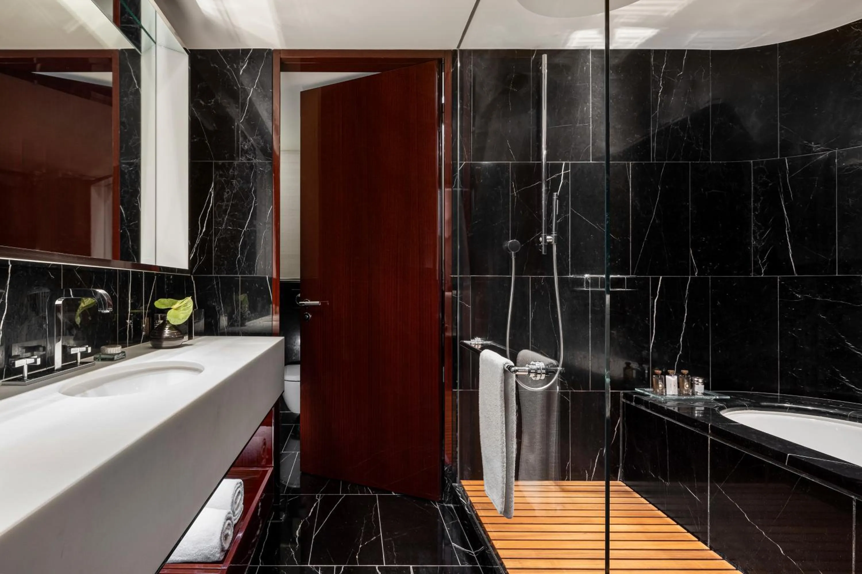 Shower in Bvlgari Hotel London