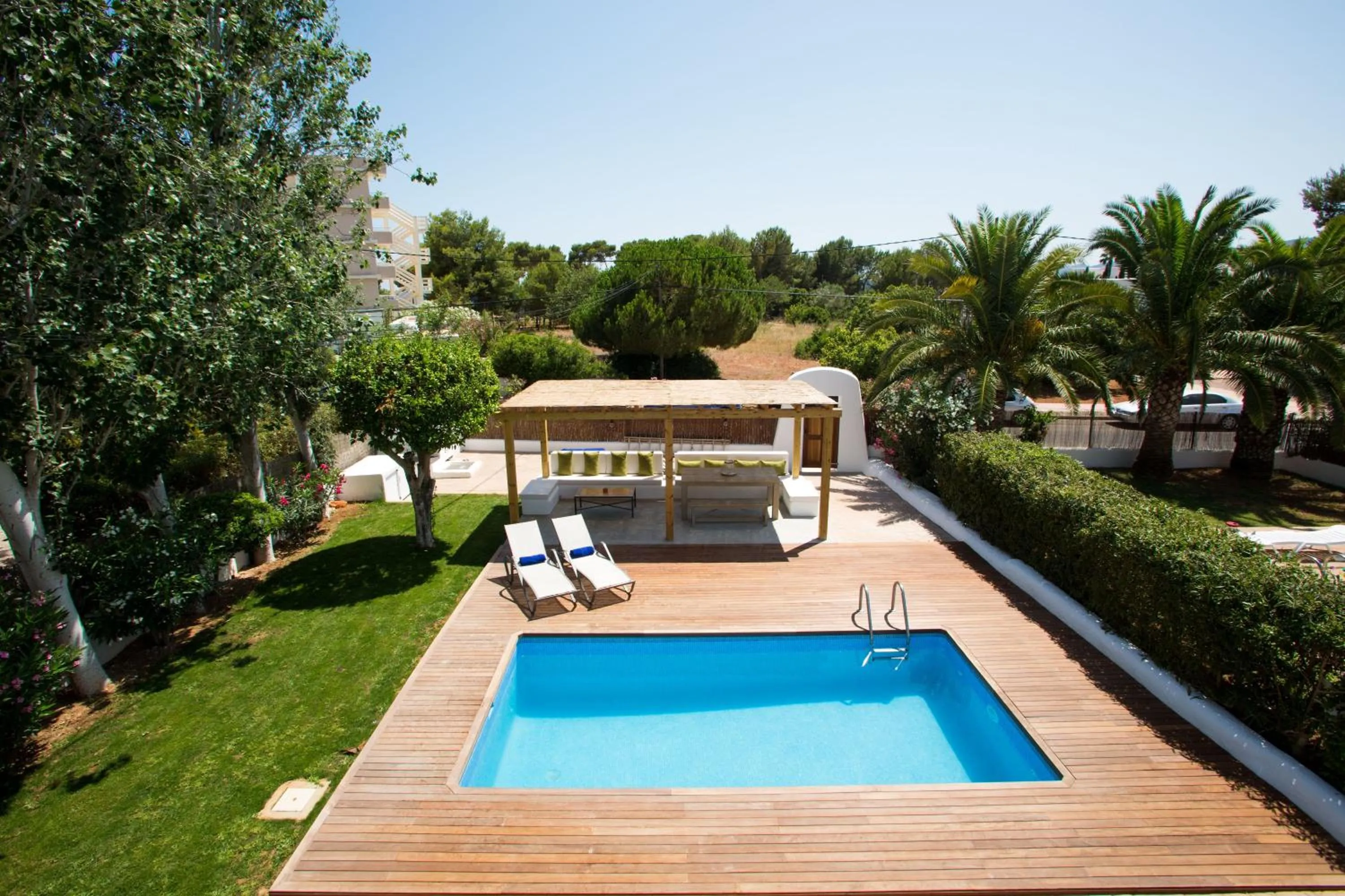 Bird's eye view in Villas S'Argamassa