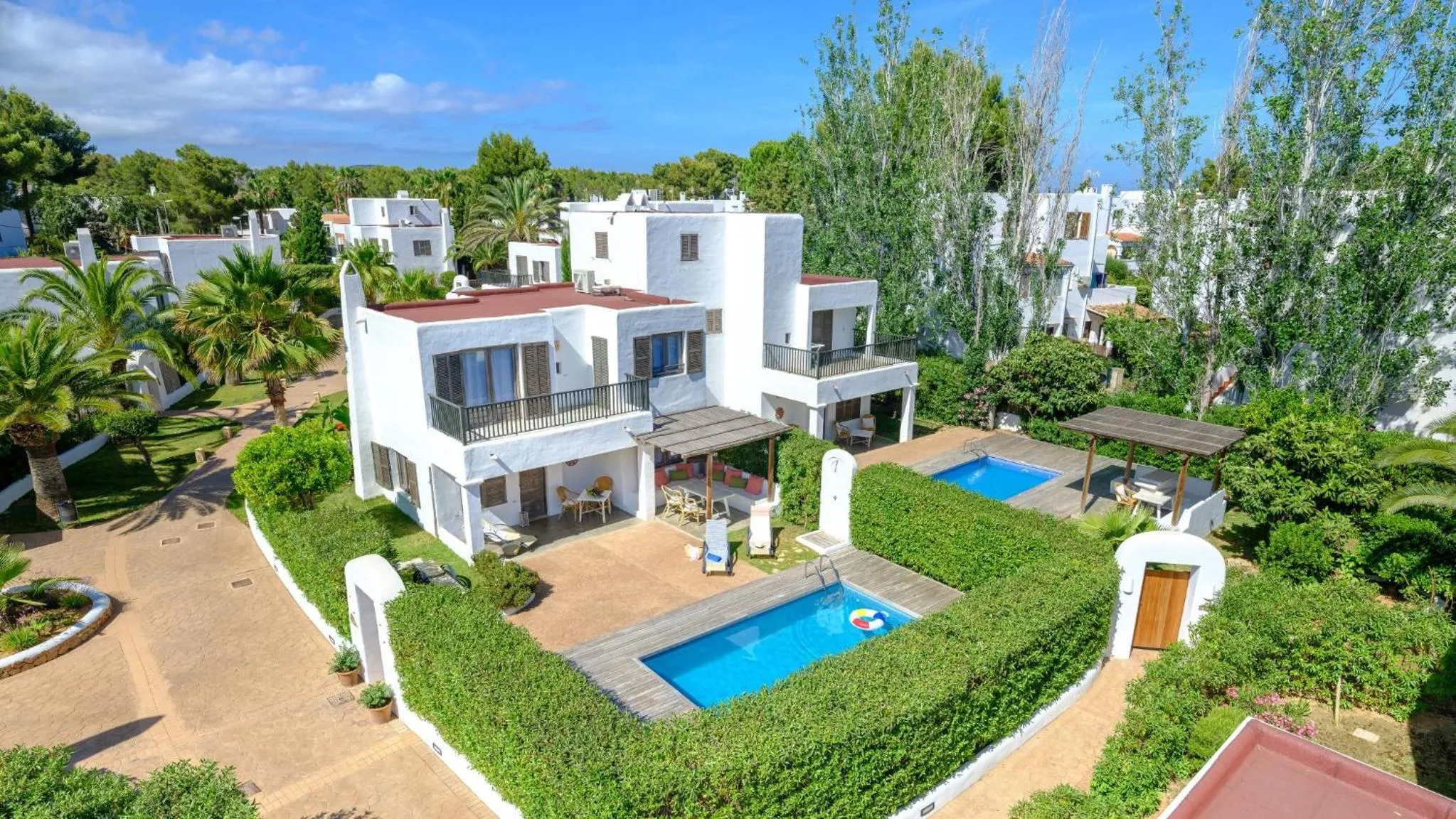 Bird's eye view in Villas S'Argamassa