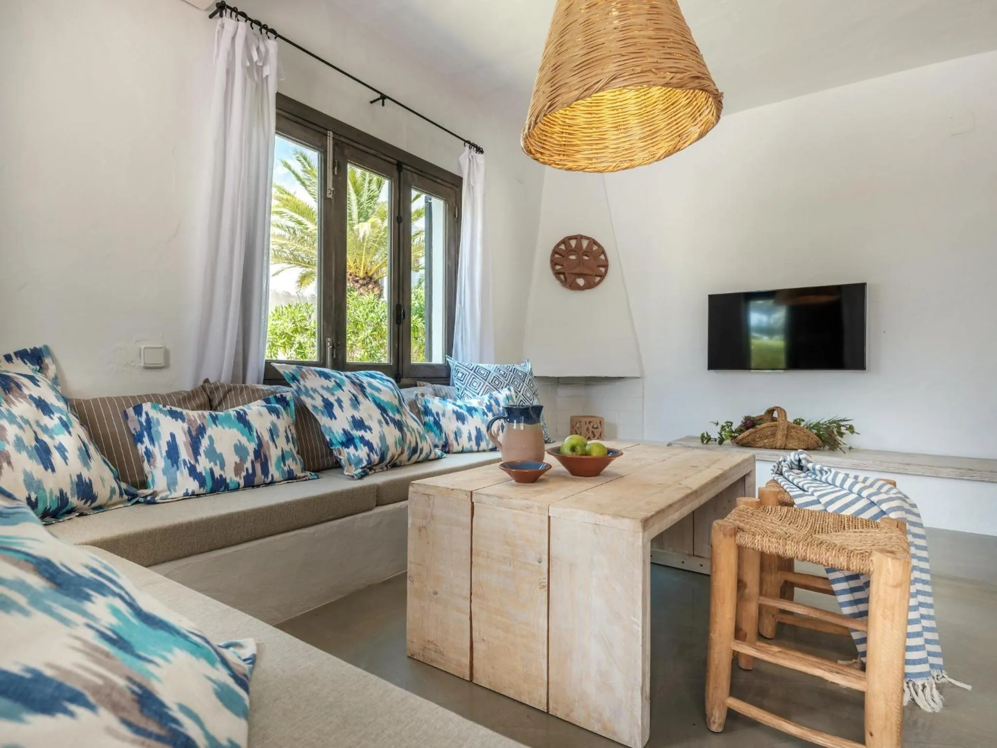 Living room in Villas S'Argamassa