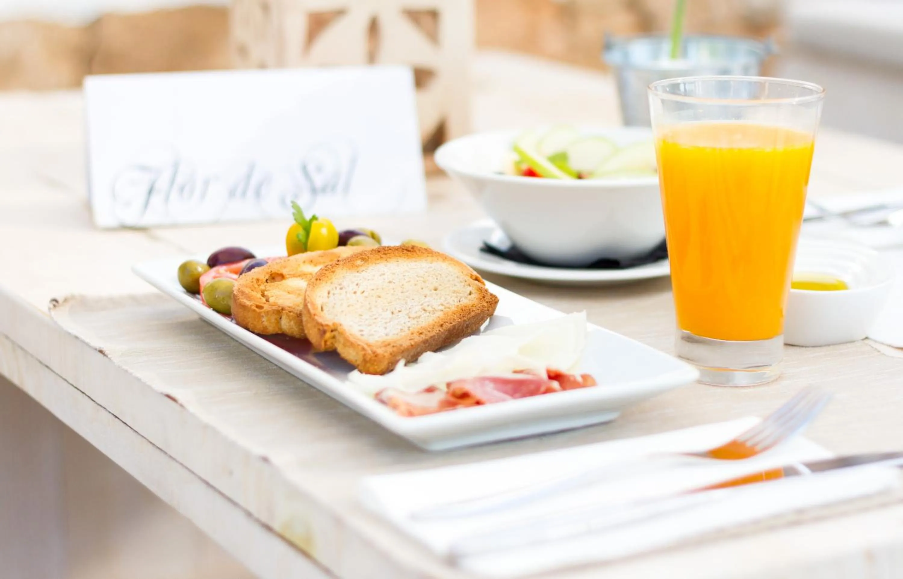 Breakfast in Villas S'Argamassa