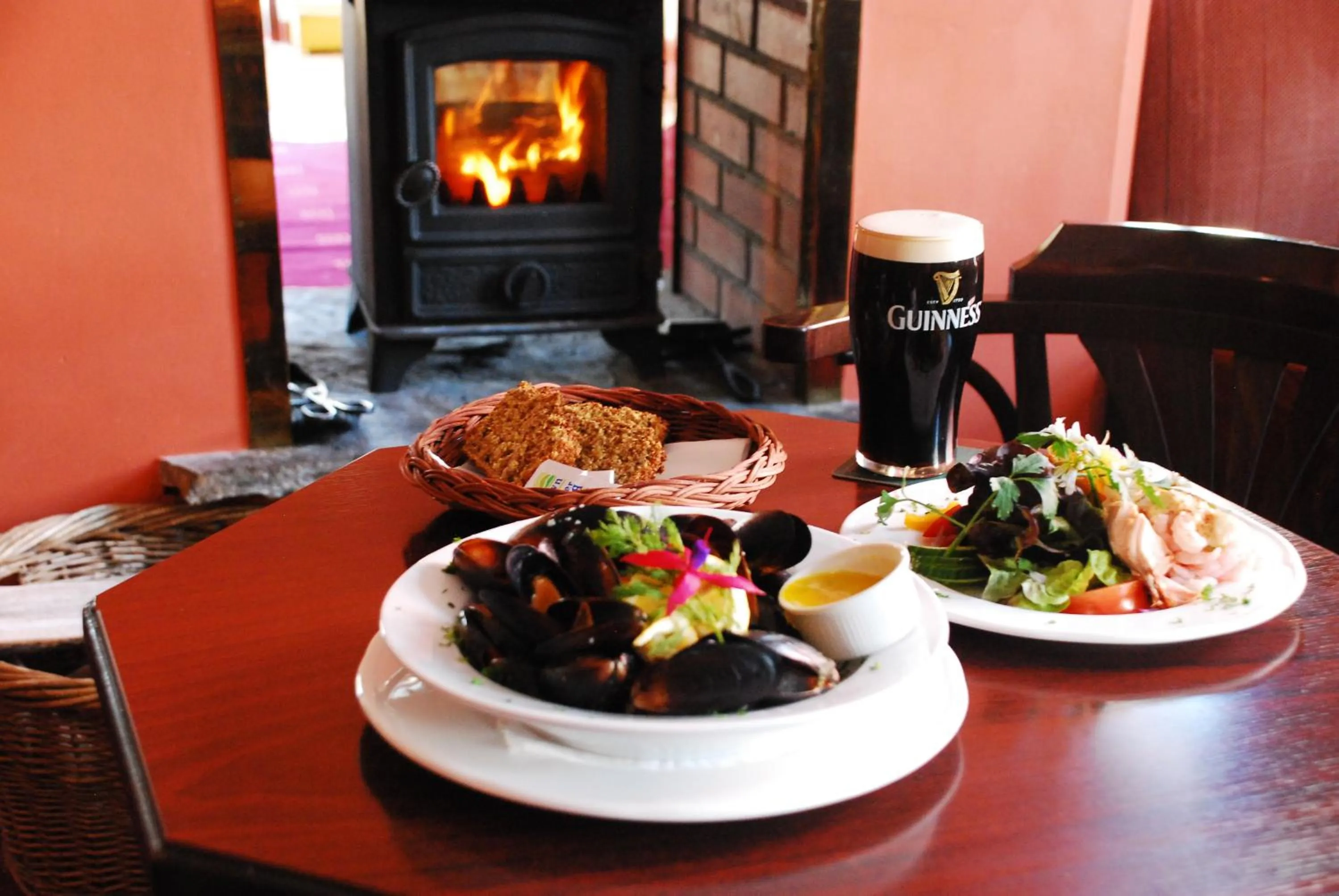 Food in Casey's Hotel