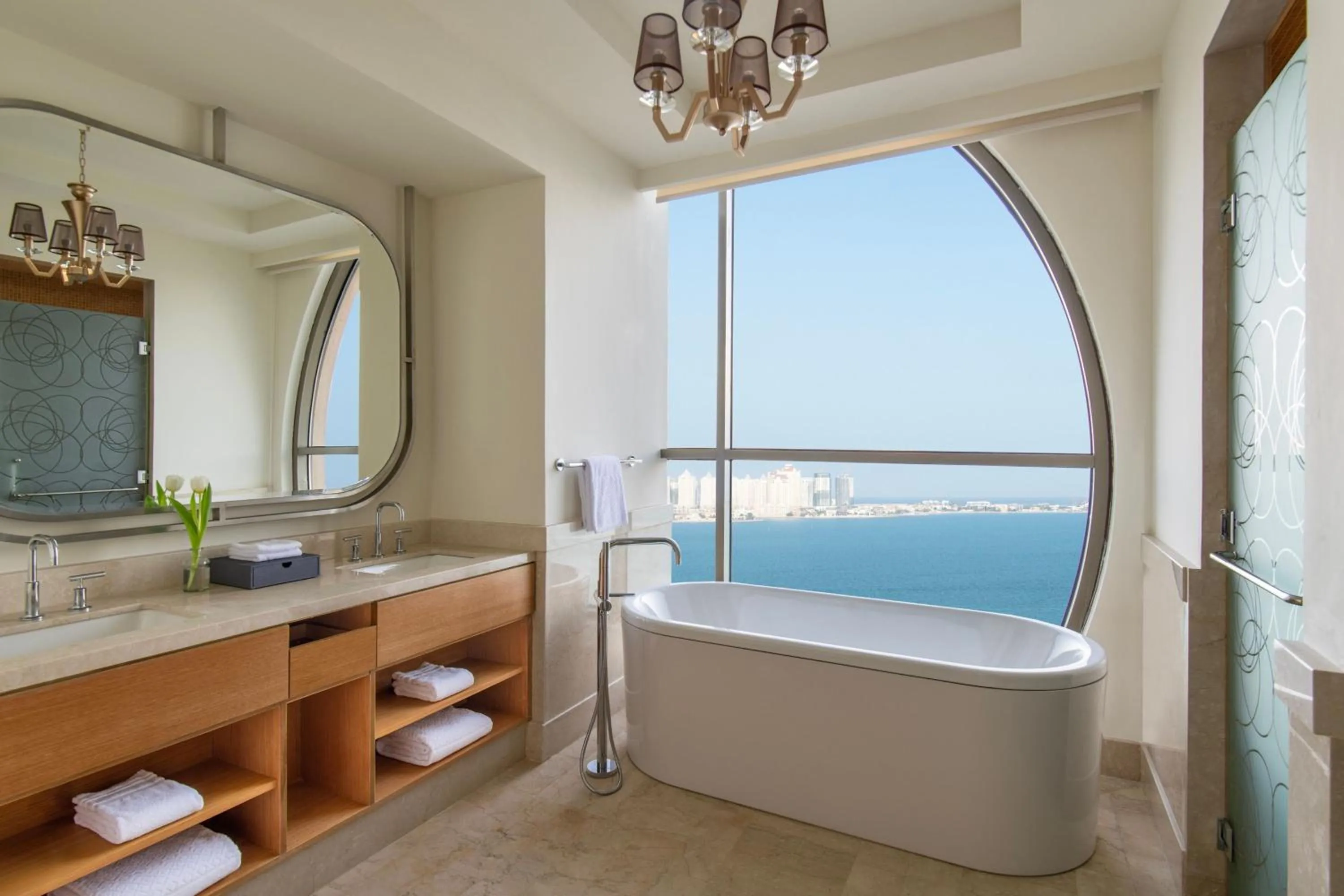 Bathroom in The St. Regis Doha