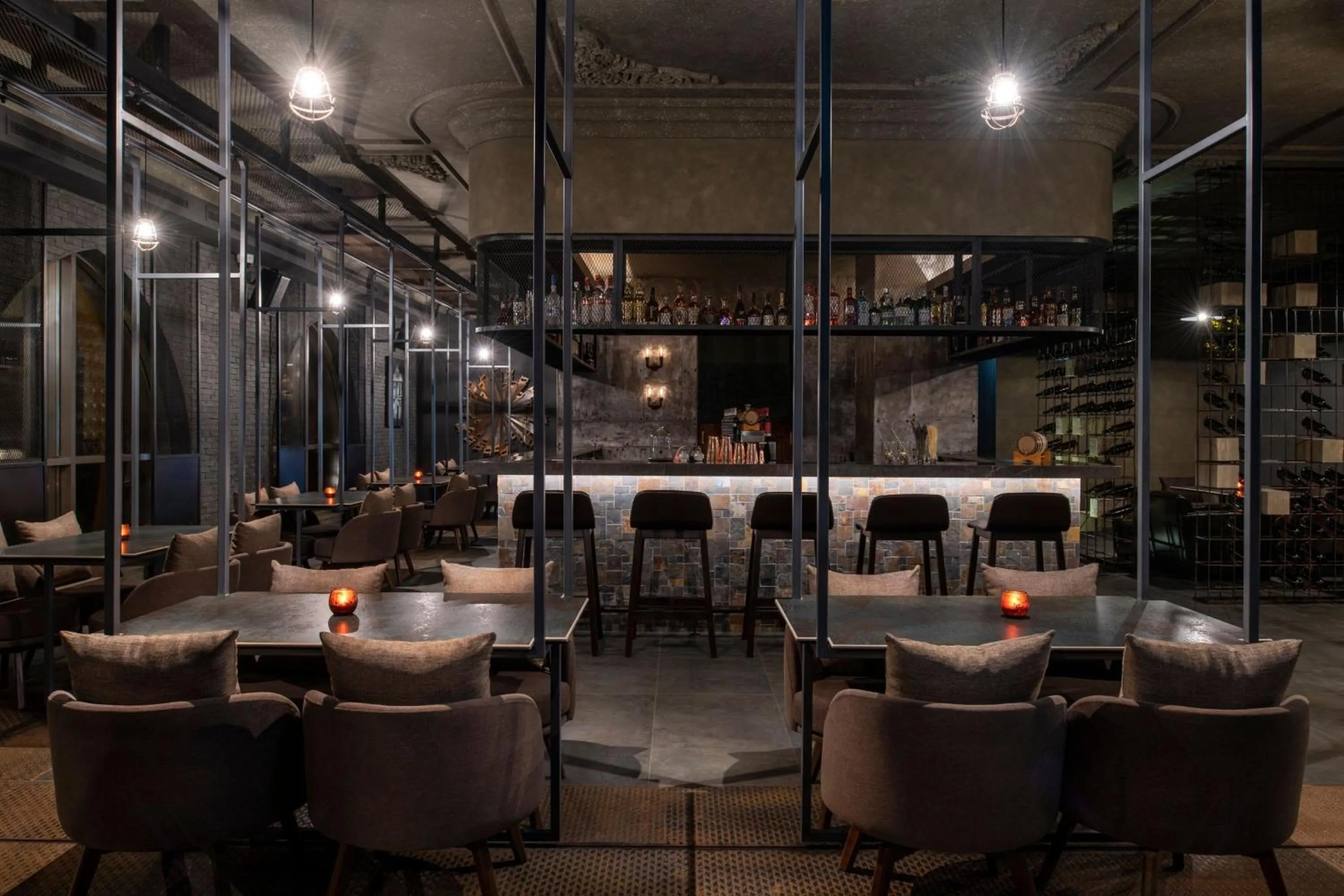 Lounge or bar in The St. Regis Doha