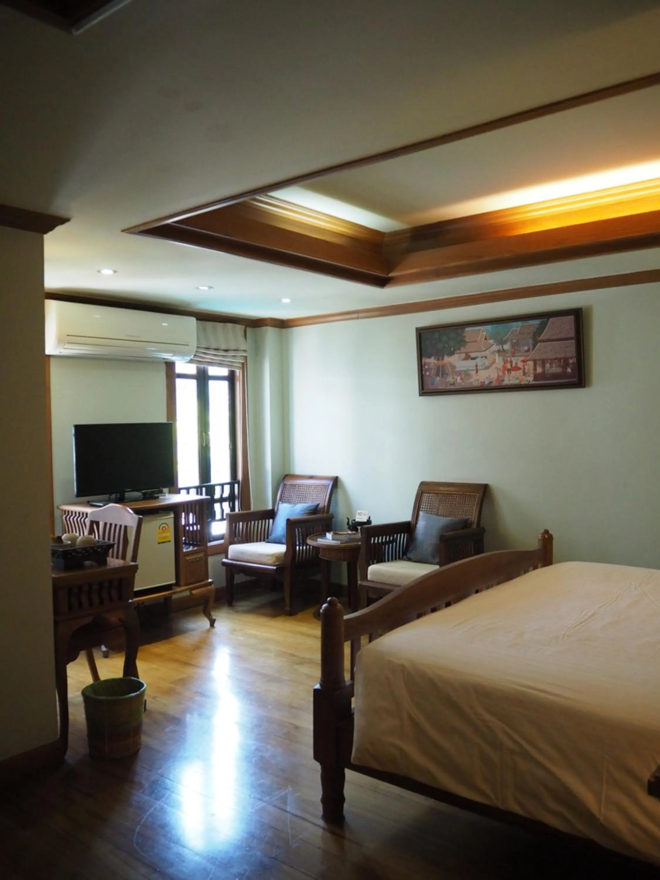 Bedroom, Bed in Rich Lanna House