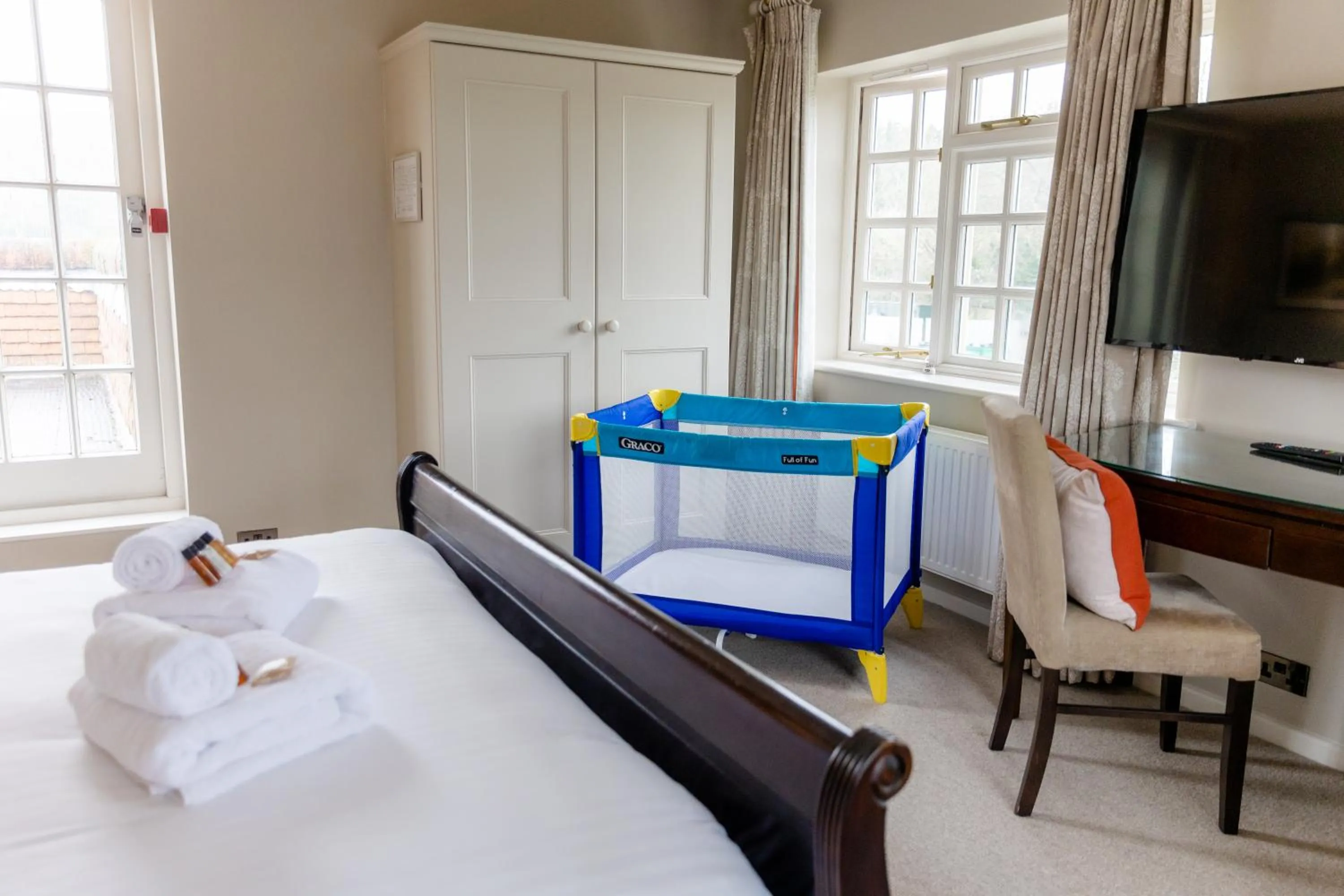 Bed in The Bell Inn Hotel