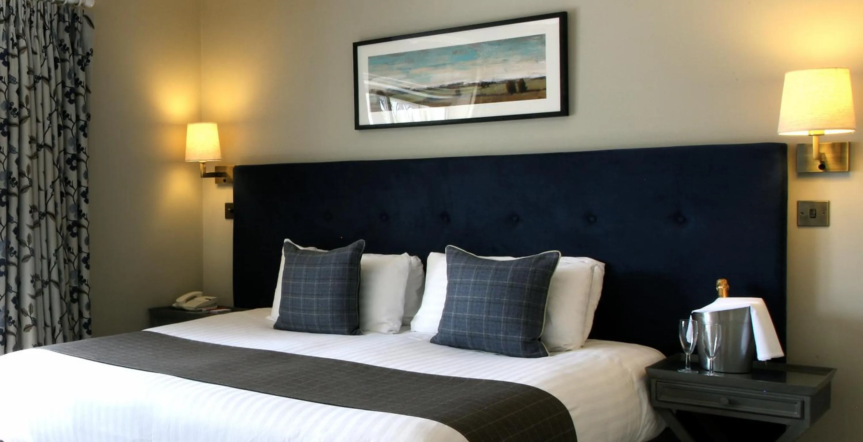 Bed in The Bell Inn Hotel