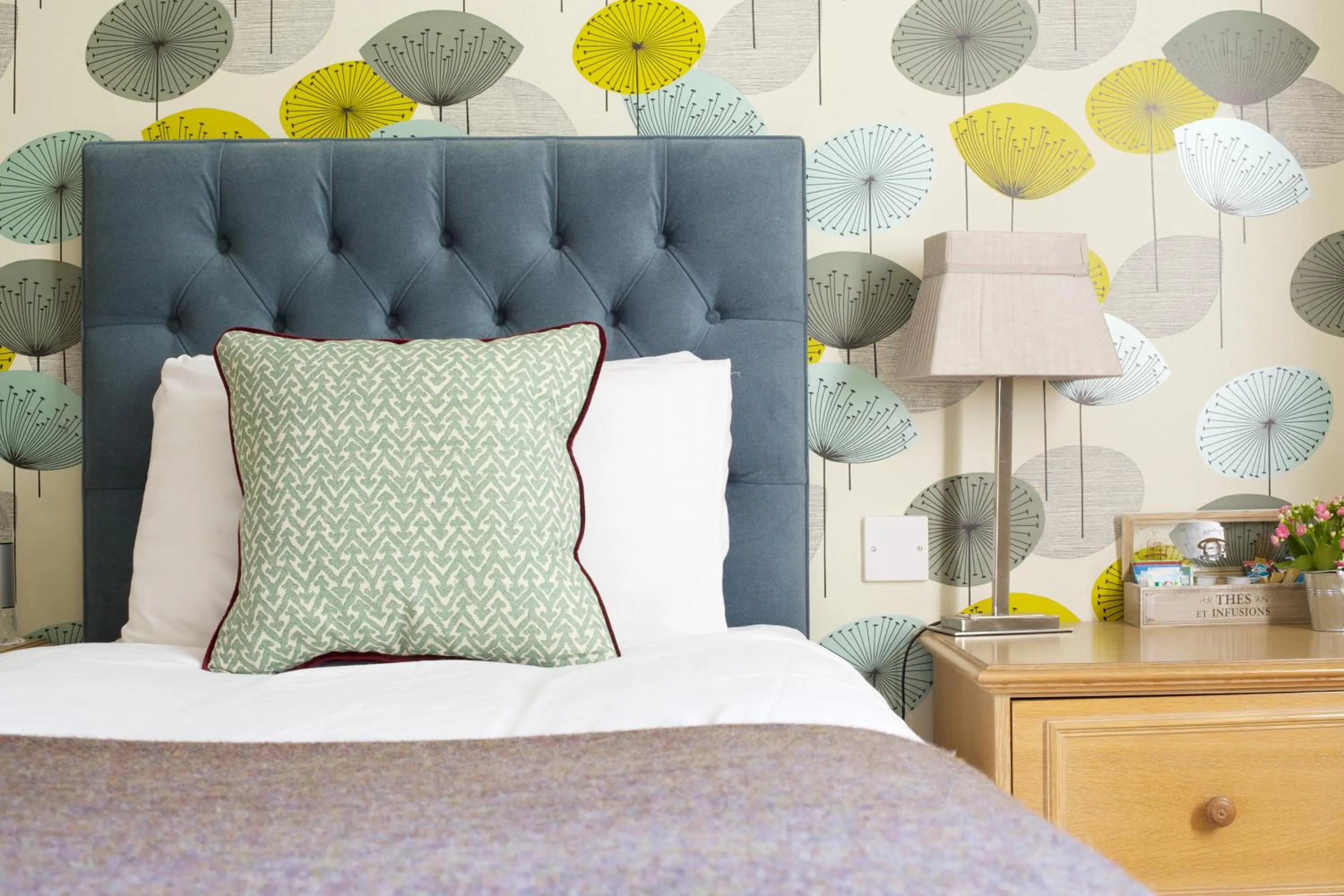 Bed in The Bell Inn Hotel