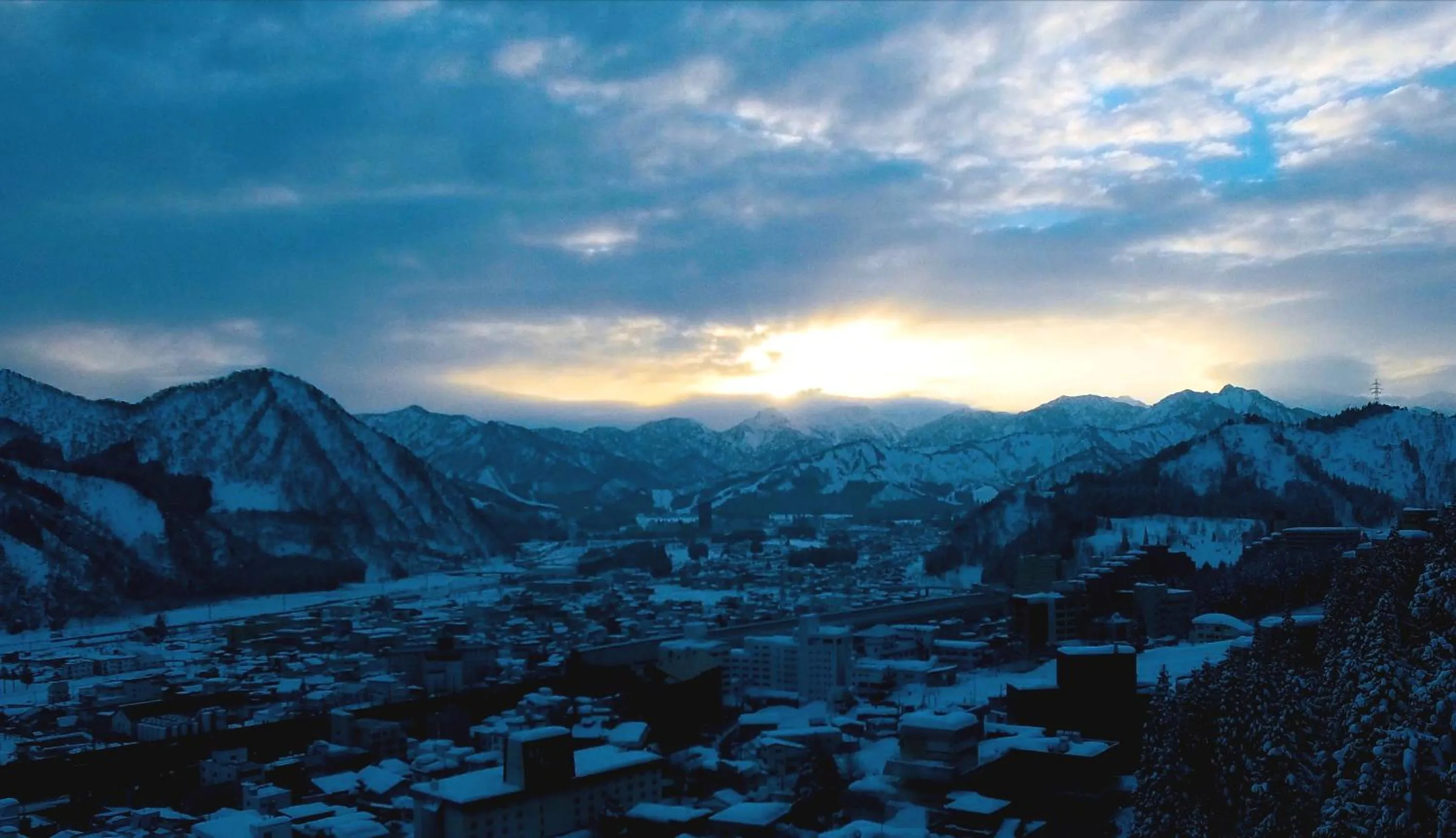 City view in Yuzawa Toei Hotel