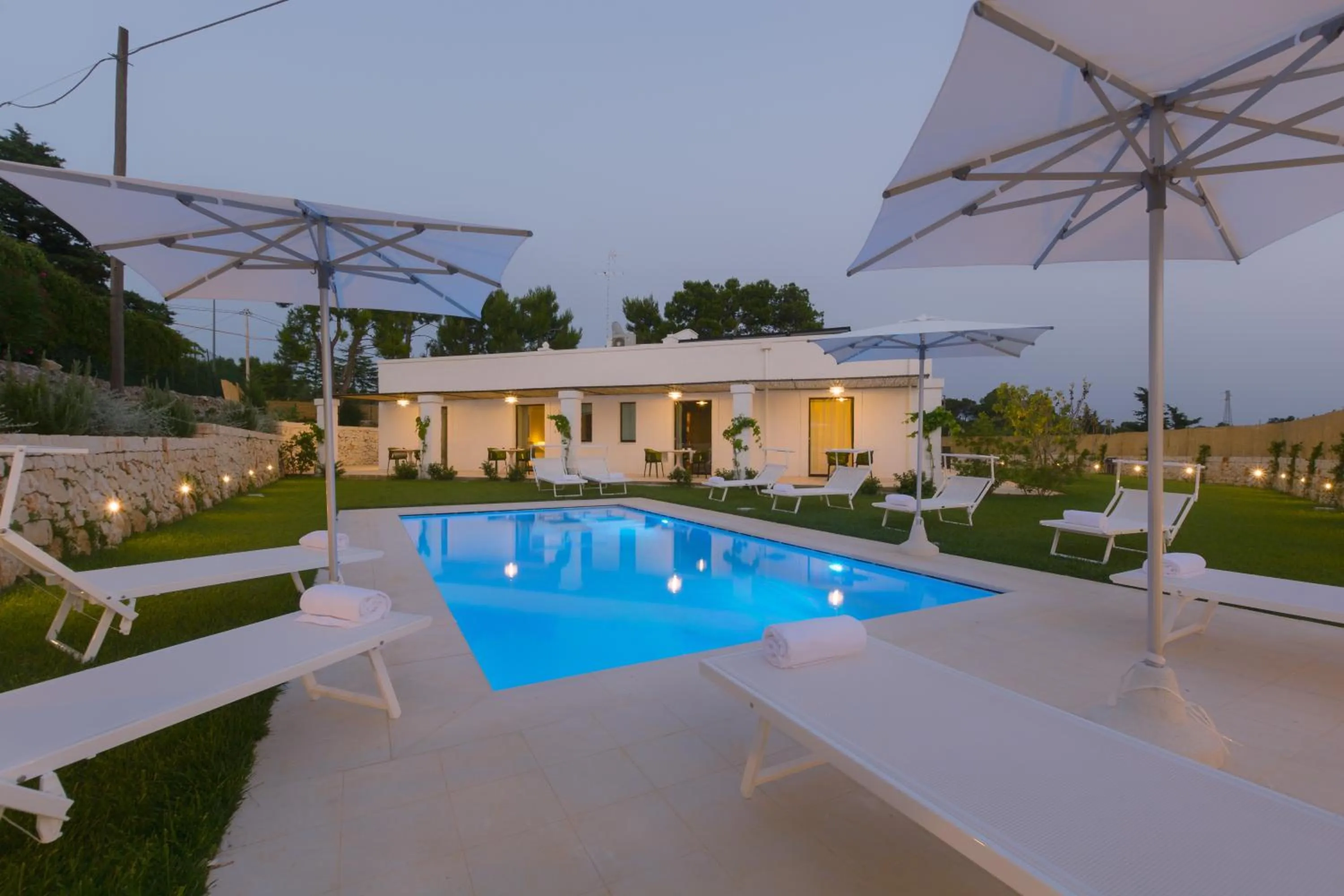 Swimming pool in Casale Ramunno