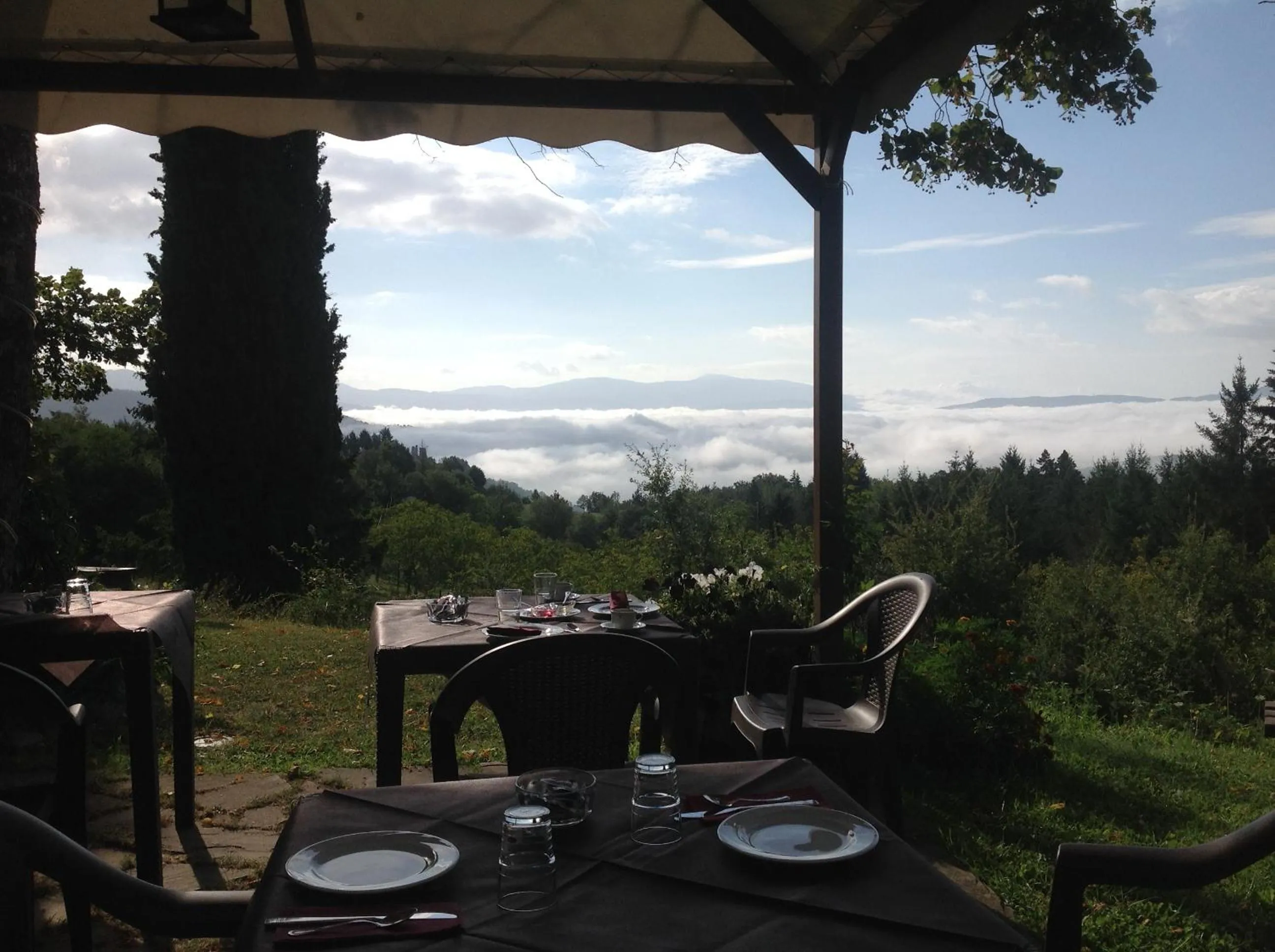 View (from property/room) in Da Ronald ... A Pian Del Papa