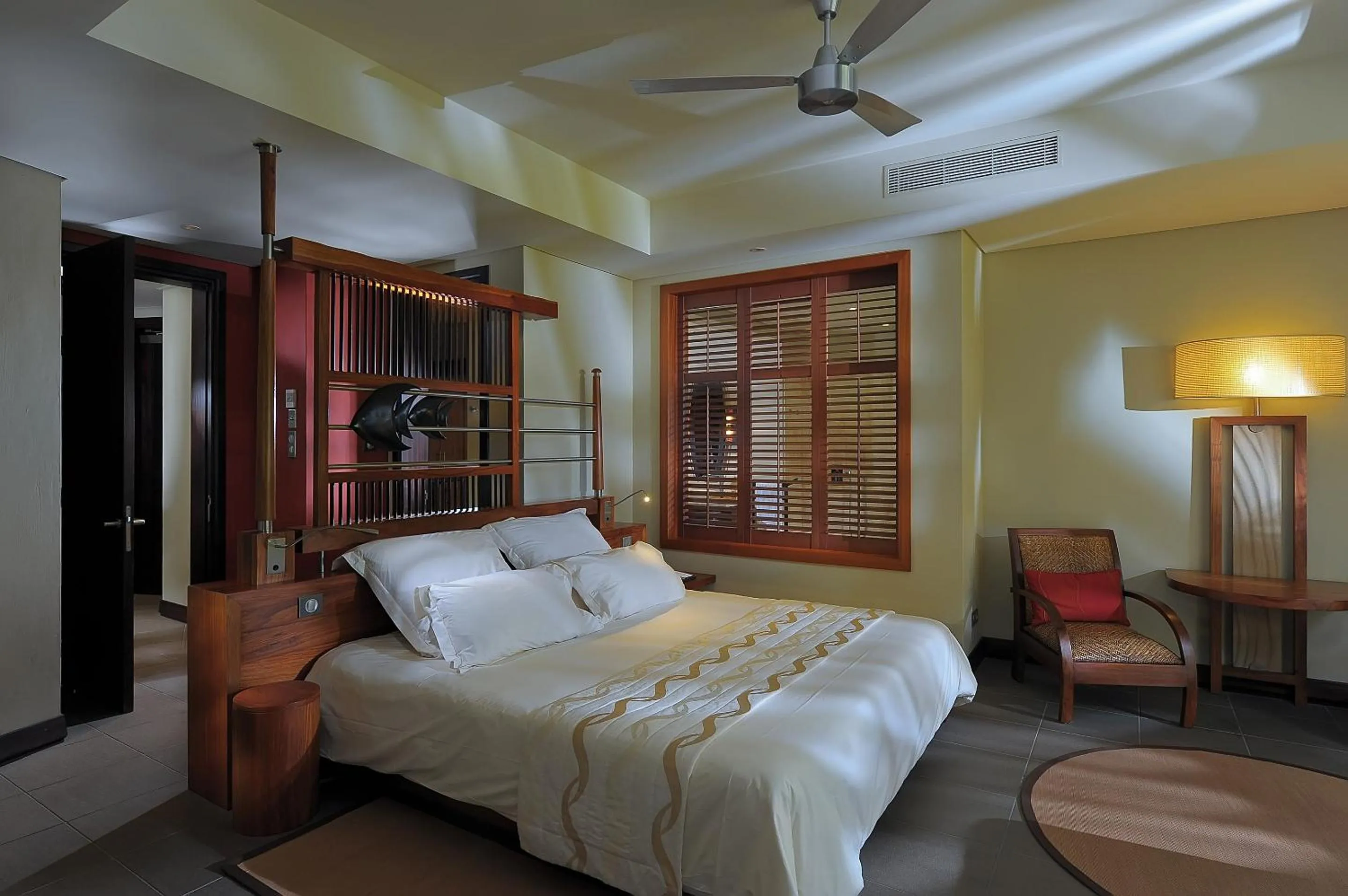 Bed in Trou aux Biches Beachcomber Golf Resort & Spa