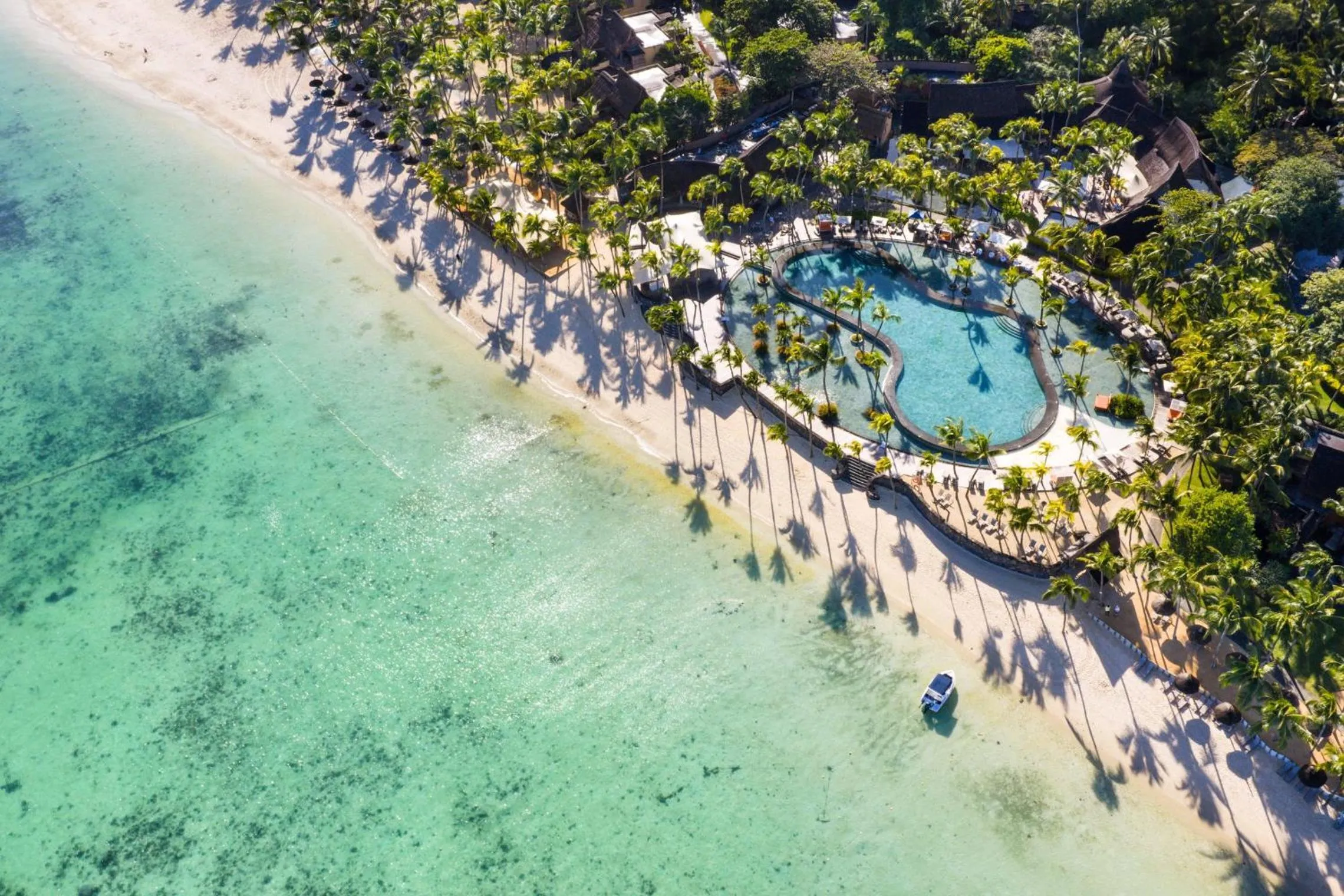 Bird's eye view in Trou aux Biches Beachcomber Golf Resort & Spa