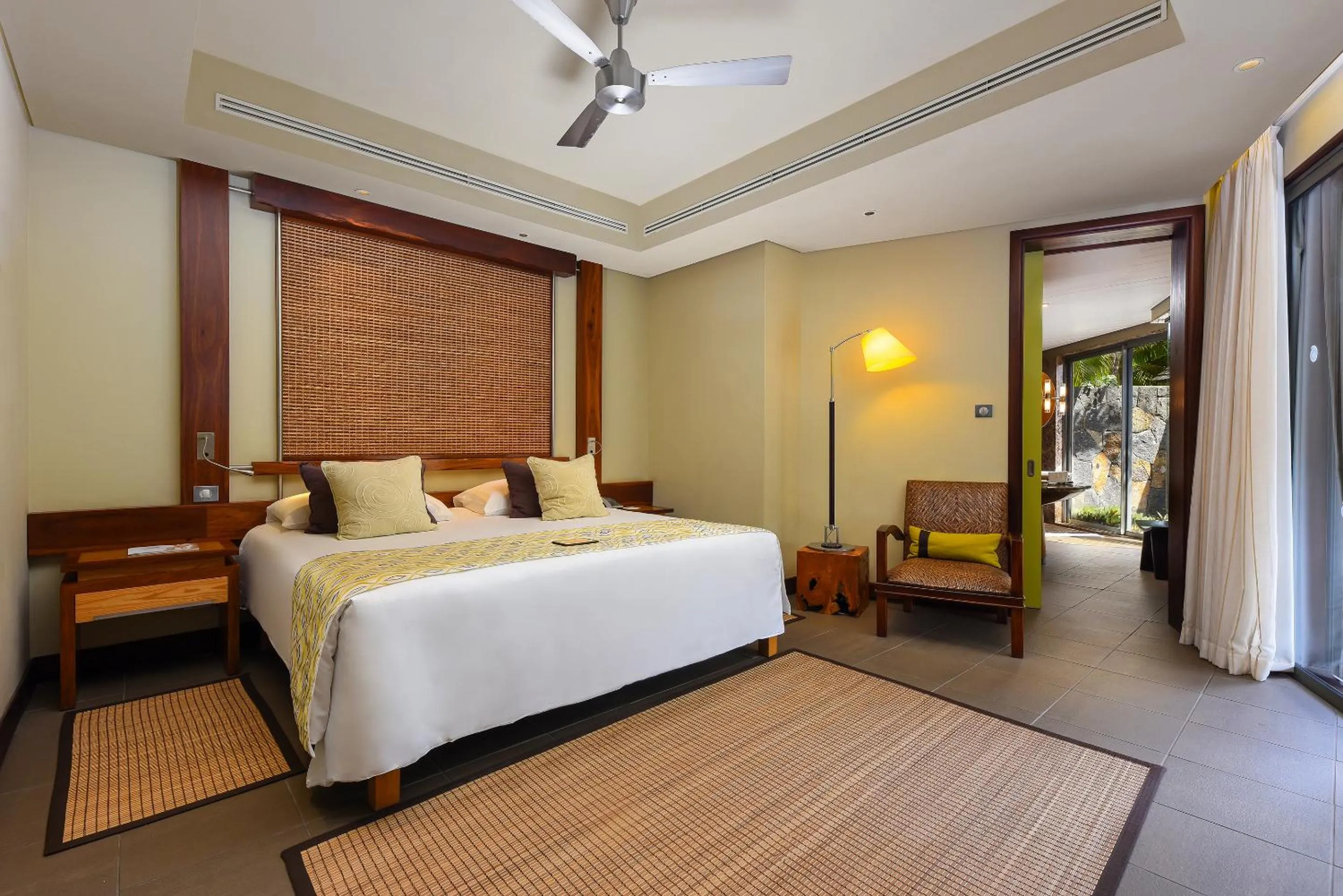 Bed in Trou aux Biches Beachcomber Golf Resort & Spa