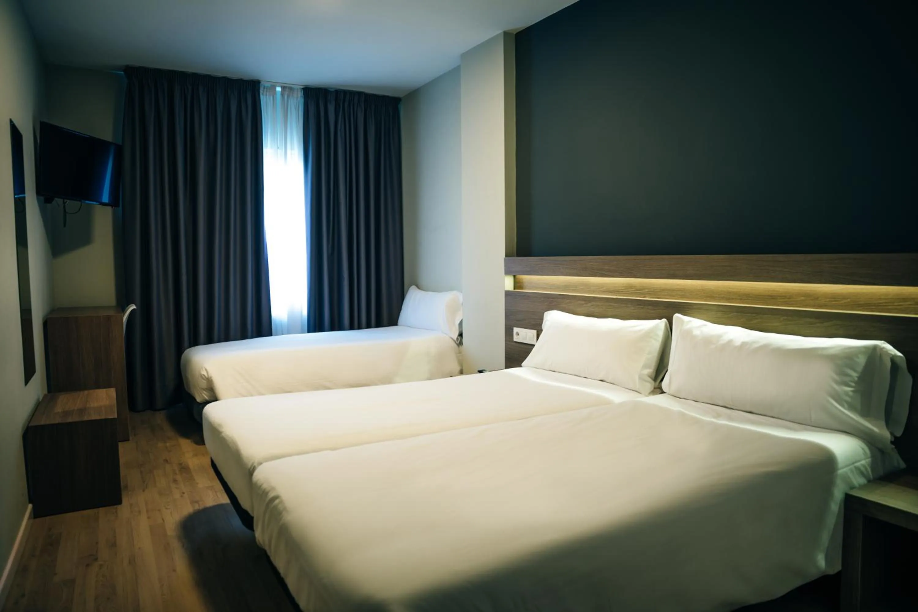 Bed in Hotel Alda Estación Pontevedra