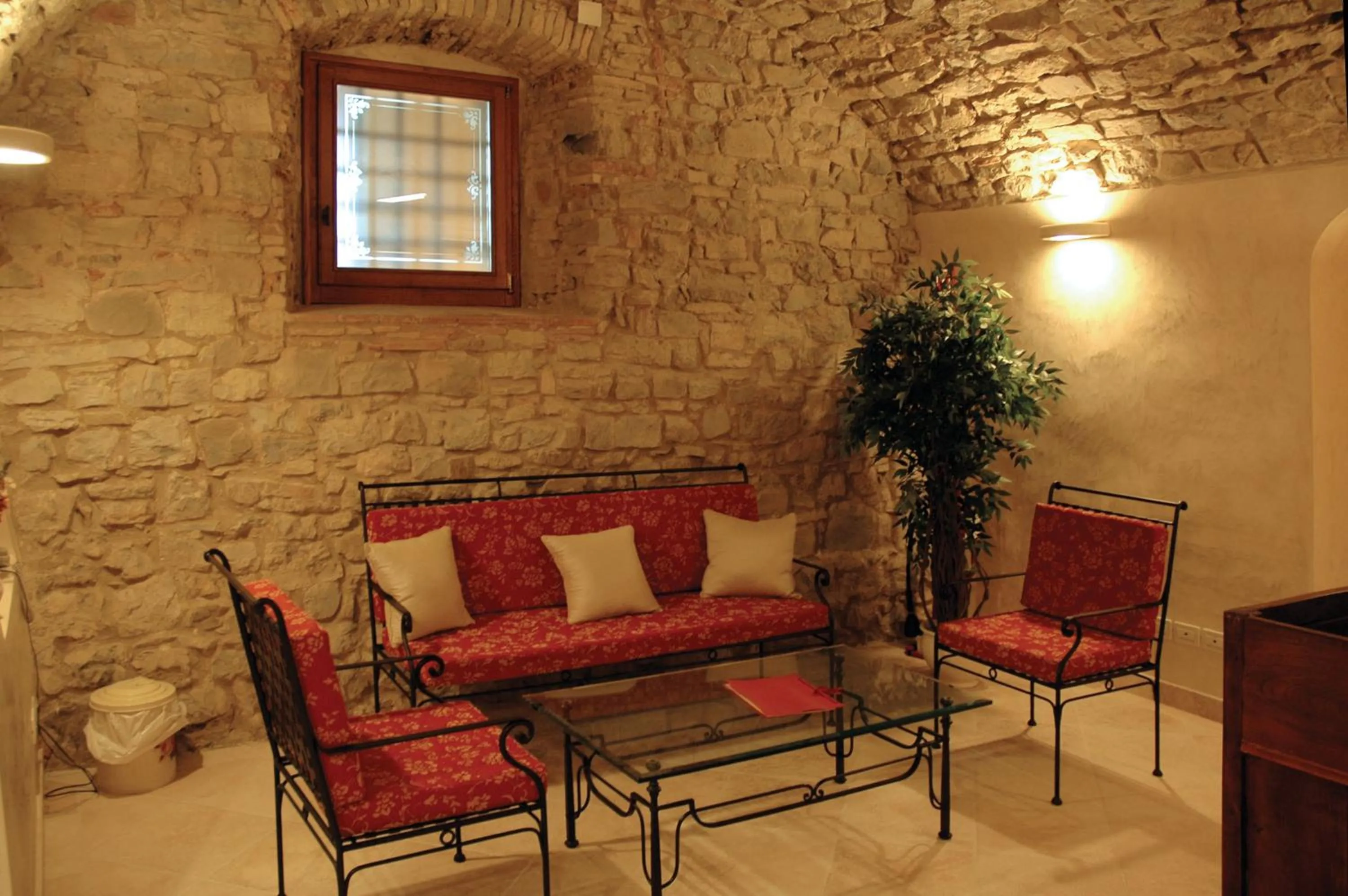 Lobby or reception in Hotel Palazzo Squarcialupi