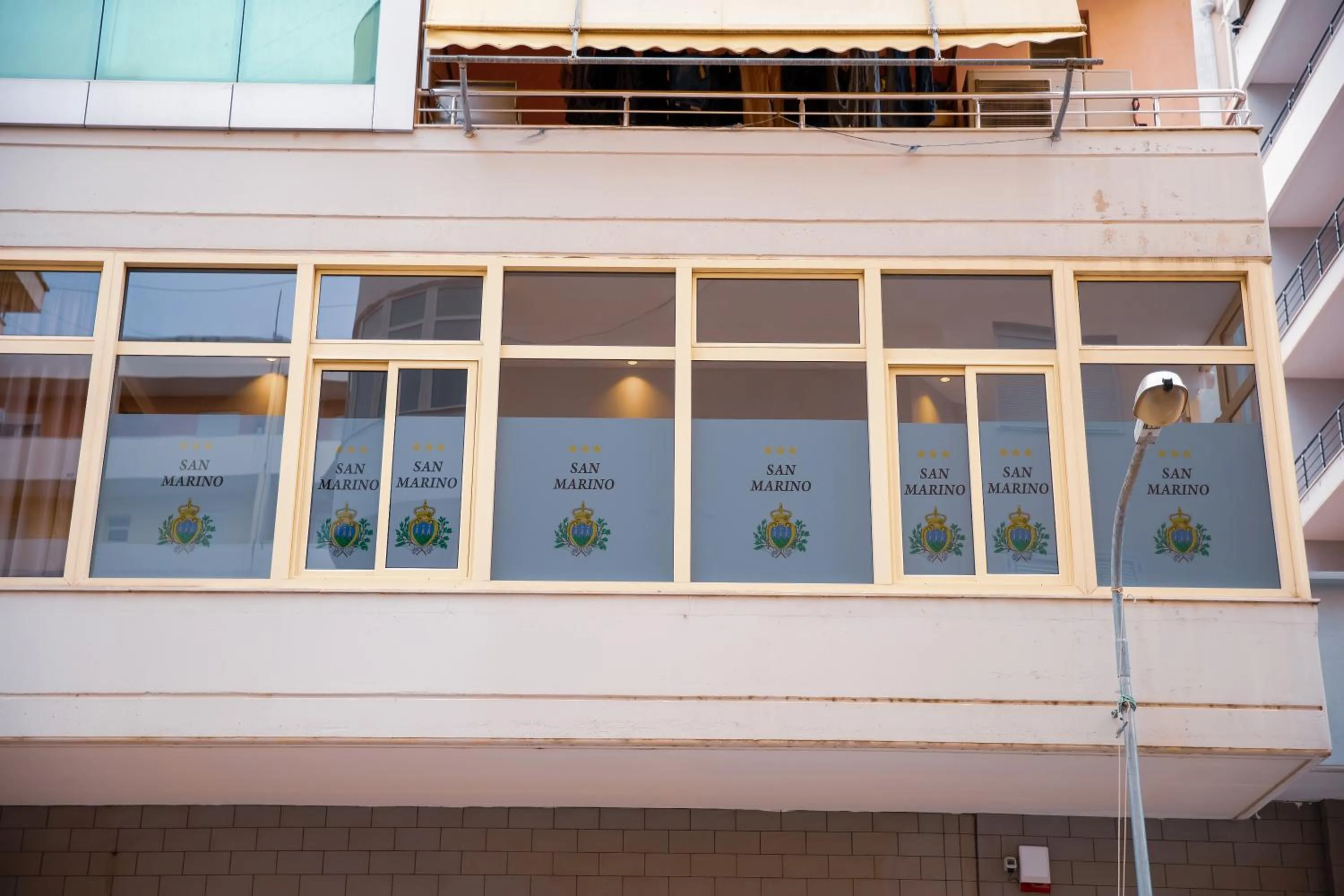 Property building in San Marino Hotel