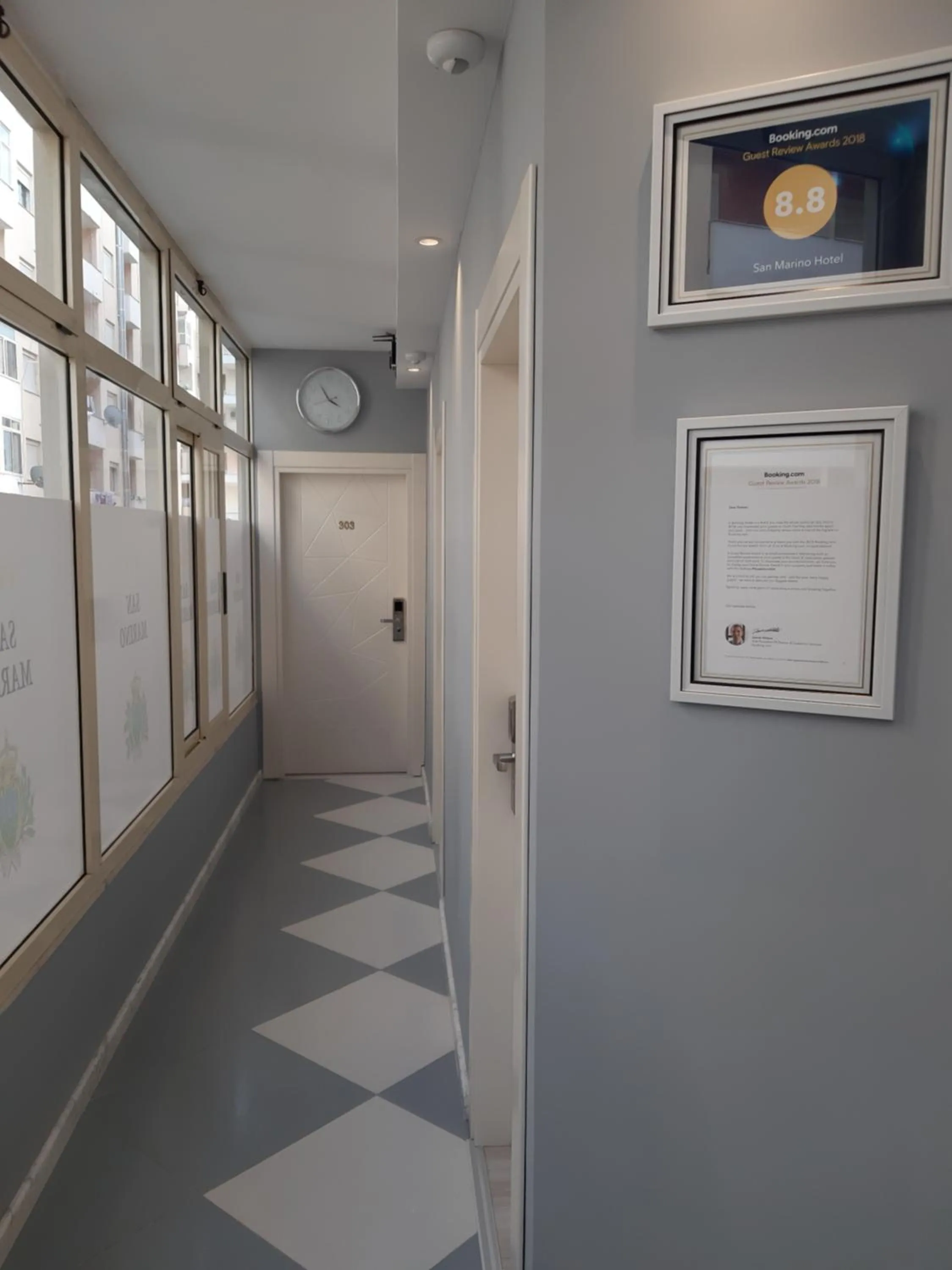 Property building in San Marino Hotel