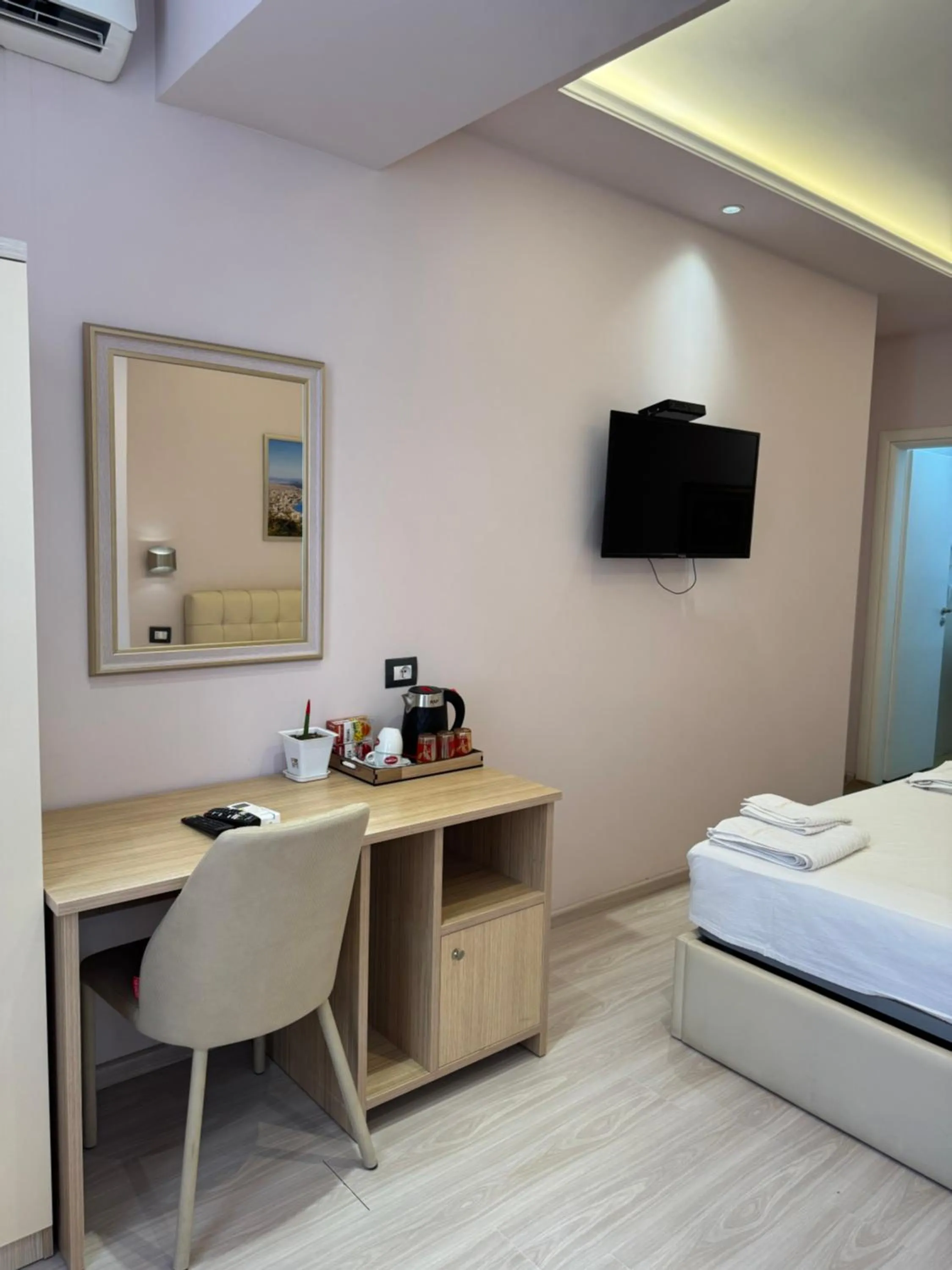 Bed in San Marino Hotel